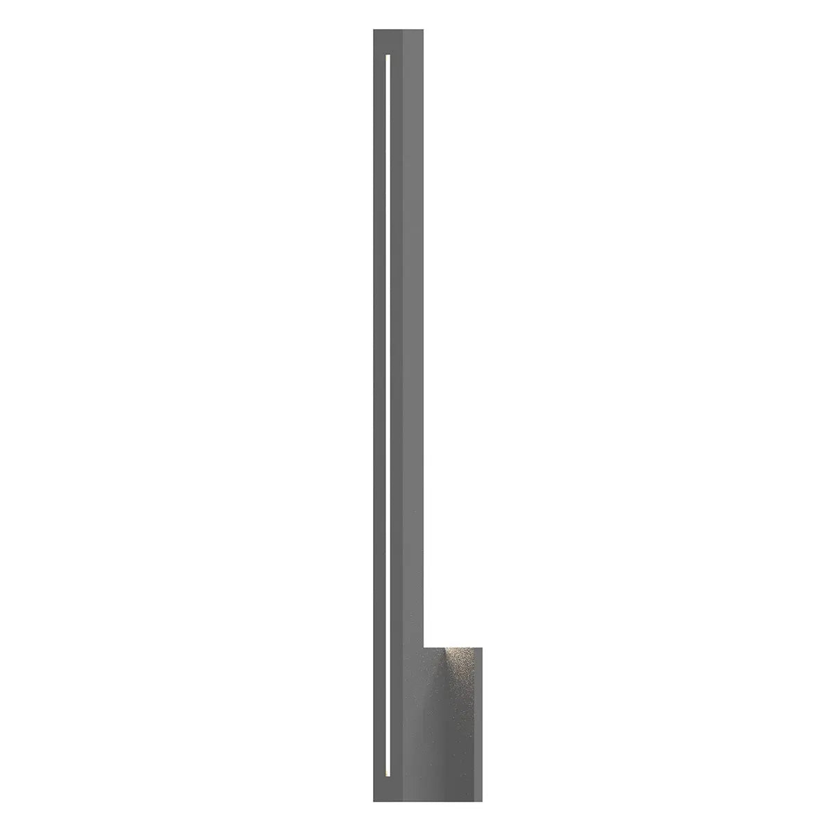 Stripe™ Wall Sconce - Textured Gray - 30" H 1.5" W - Sonneman