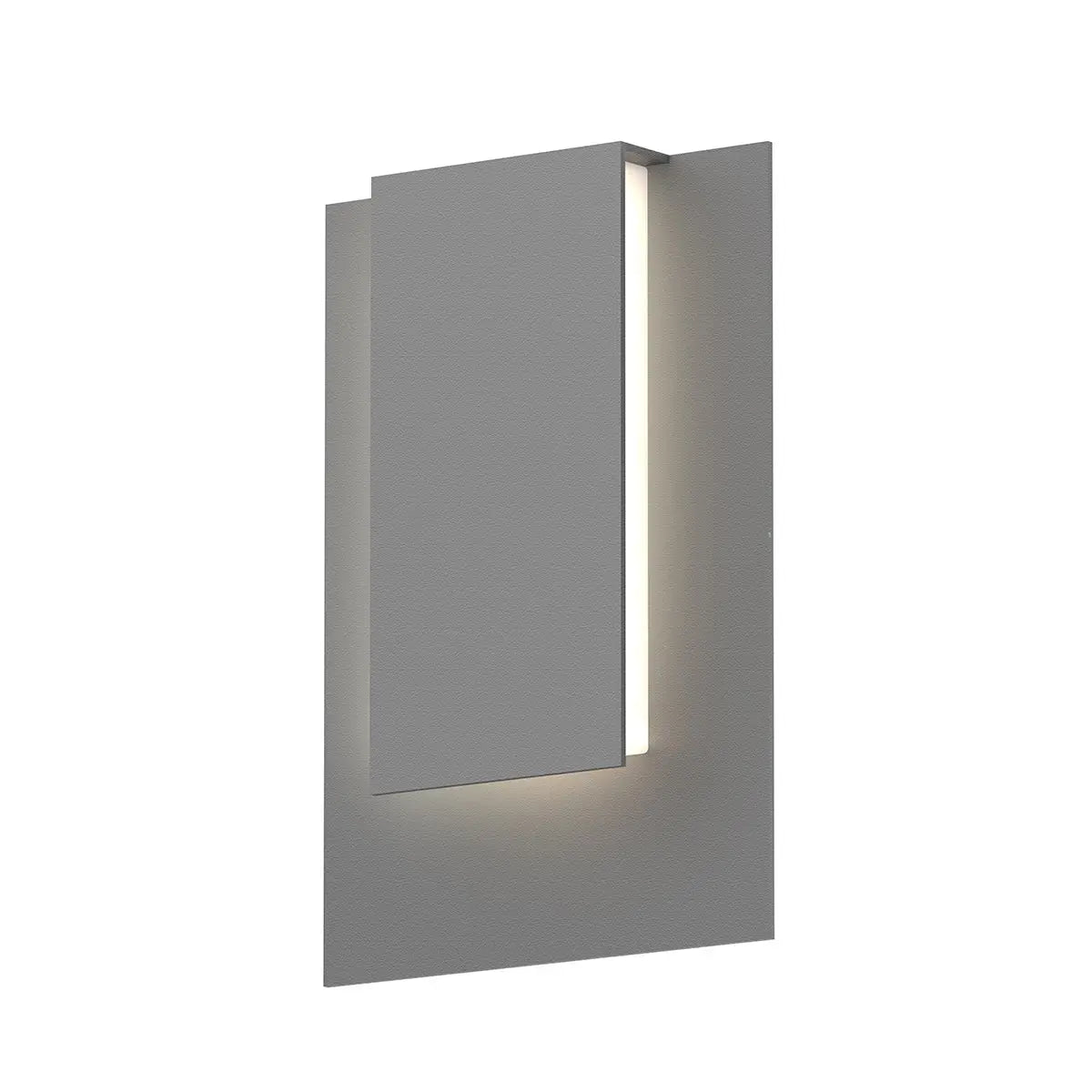 Reveal Wall Sconce - Textured Gray - 11.75" H 8" W - Sonneman