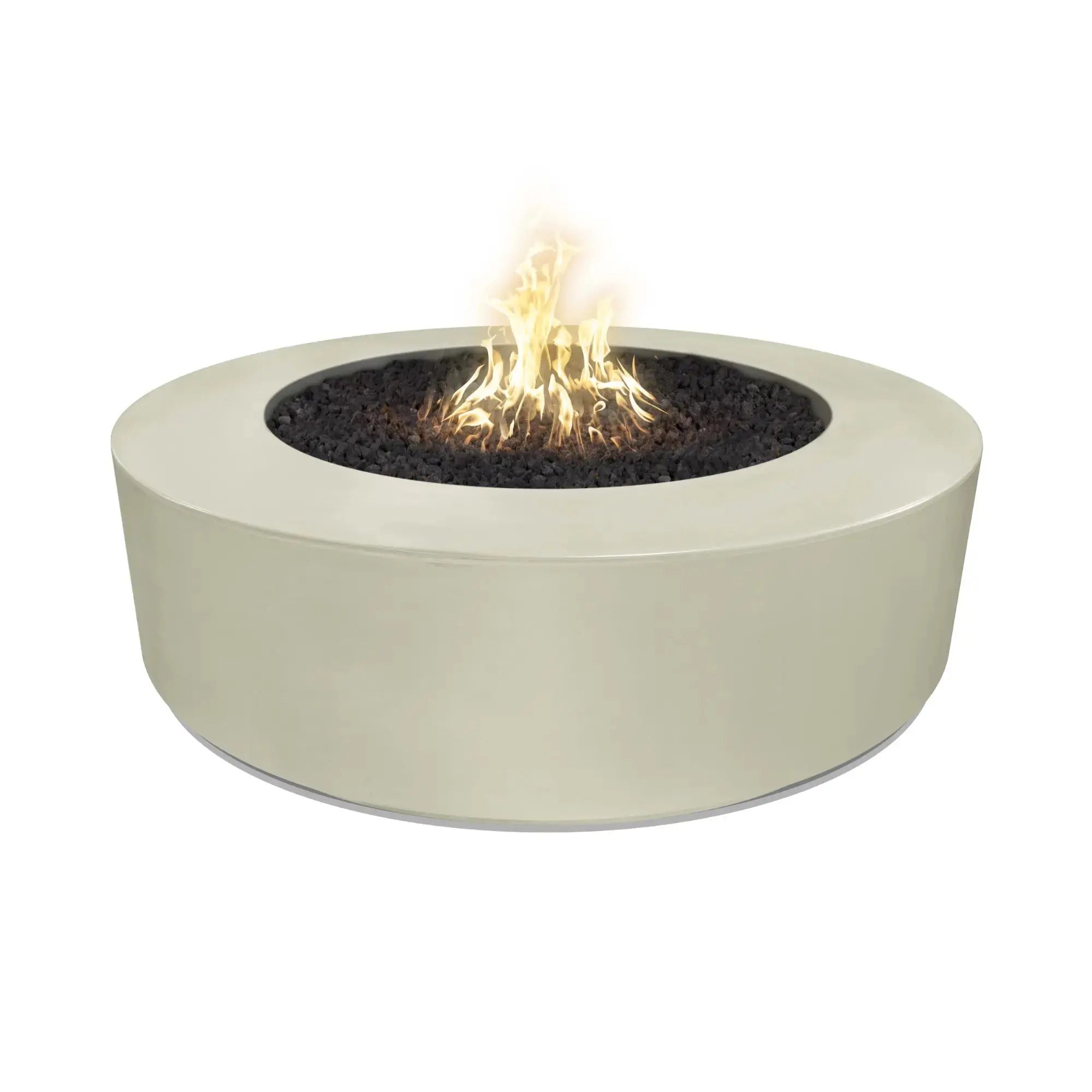 Florence 72" Round Concrete Gas Fire Pit – The Outdoor Plus The Outdoor Plus