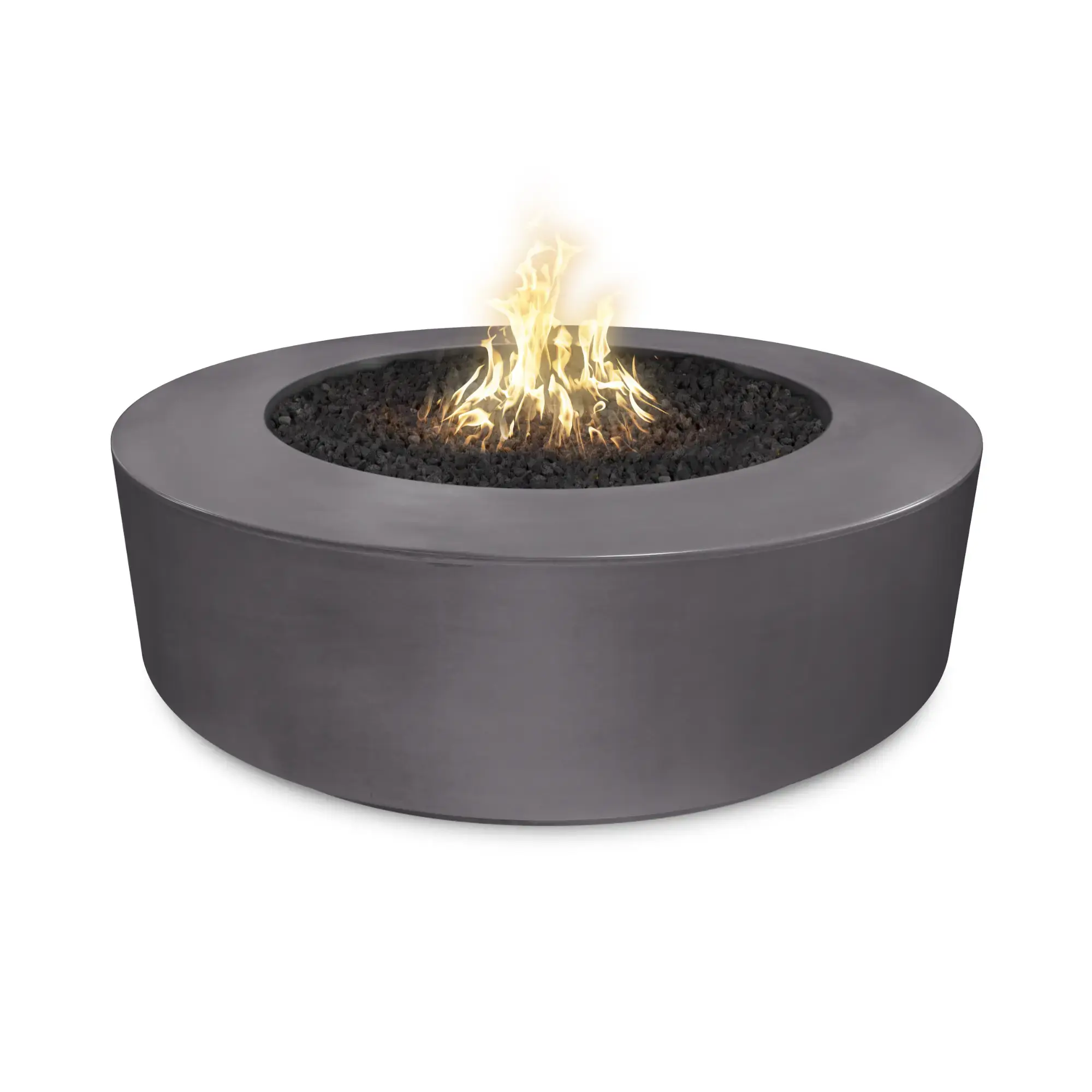 Florence 72" Round Concrete Gas Fire Pit – The Outdoor Plus The Outdoor Plus