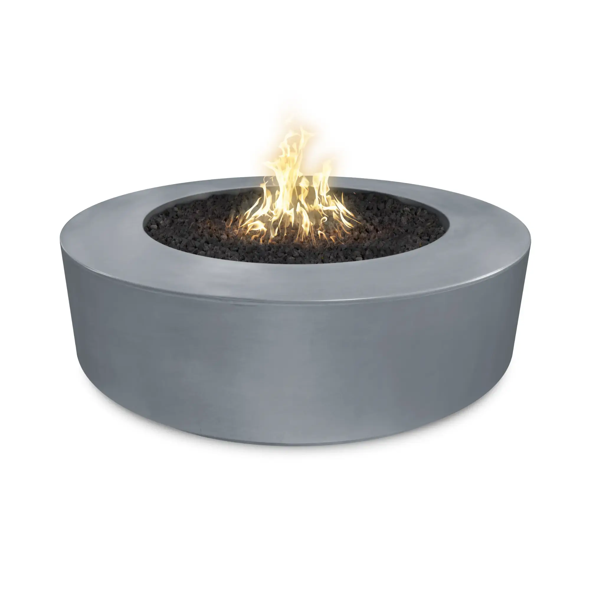 Florence 72" Round Concrete Gas Fire Pit – The Outdoor Plus The Outdoor Plus