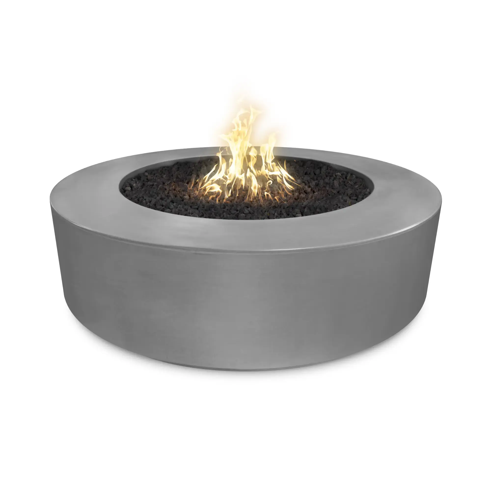 Florence 72" Round Concrete Gas Fire Pit – The Outdoor Plus The Outdoor Plus
