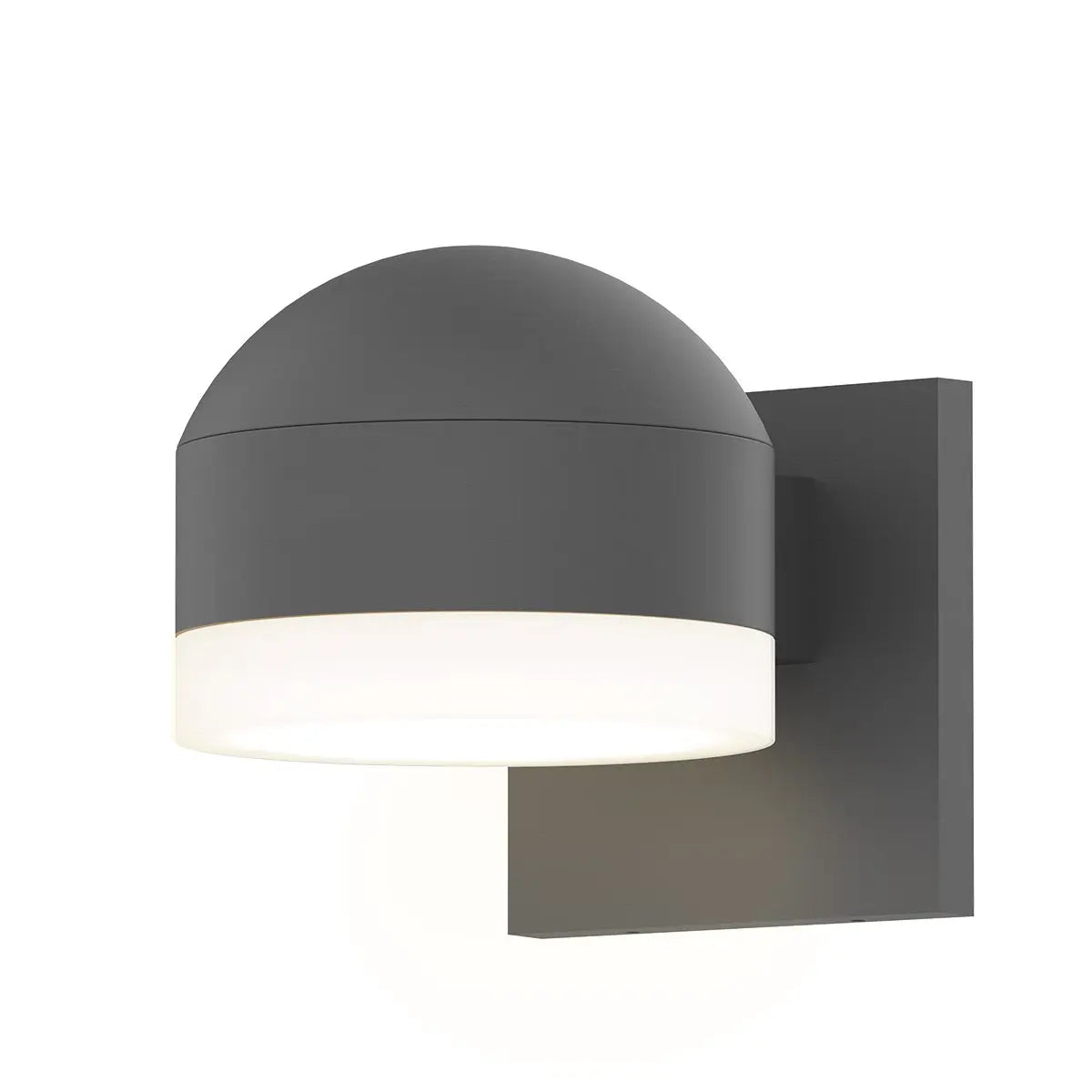 REALS Wall Sconce - Textured Gray - 4" H 5" W - Sonneman