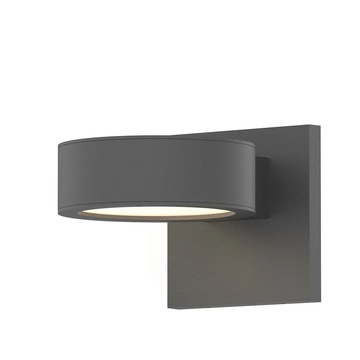 REALS Wall Sconce - Textured Gray - 1.5" H 5" W - Sonneman