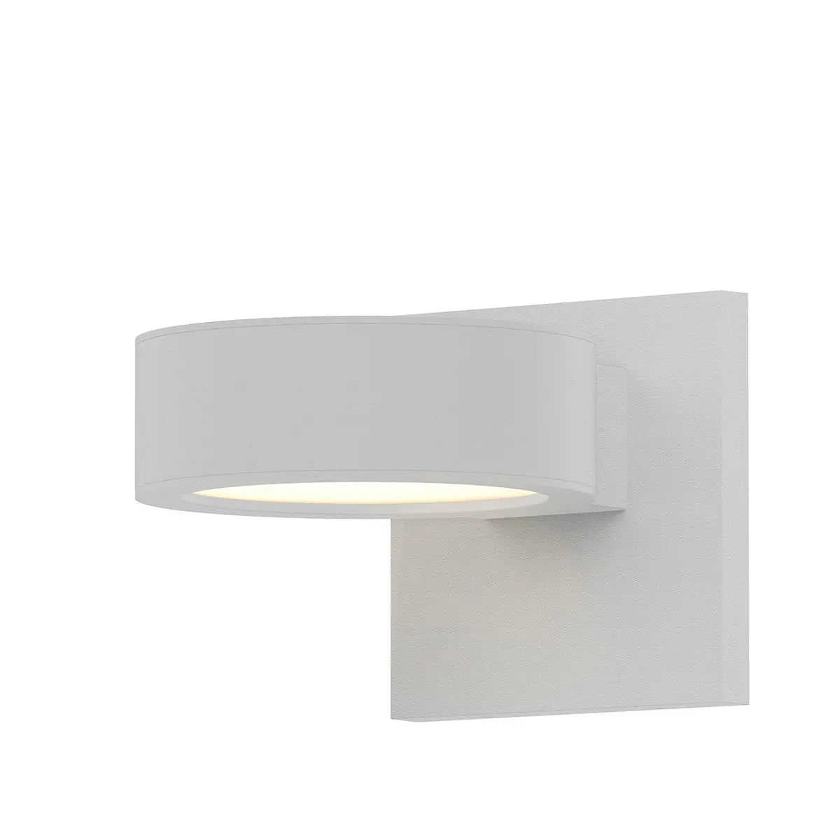 REALS Wall Sconce - Texture White - 1.5" H 5" W - Sonneman