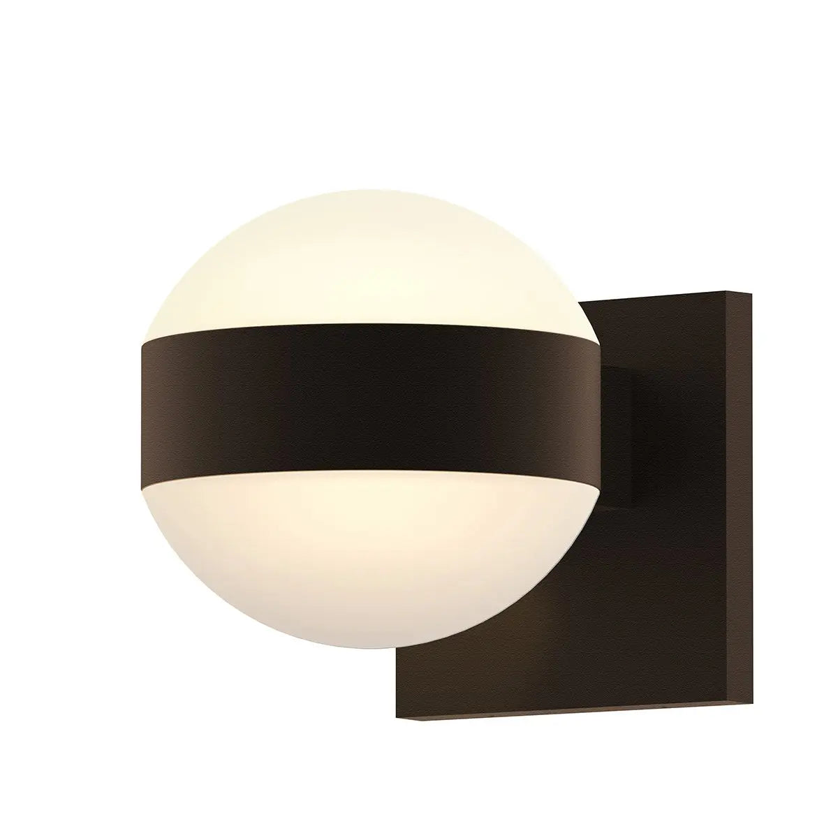 REALS Wall Sconce - Textured Bronze - 5" H 5" W - Sonneman