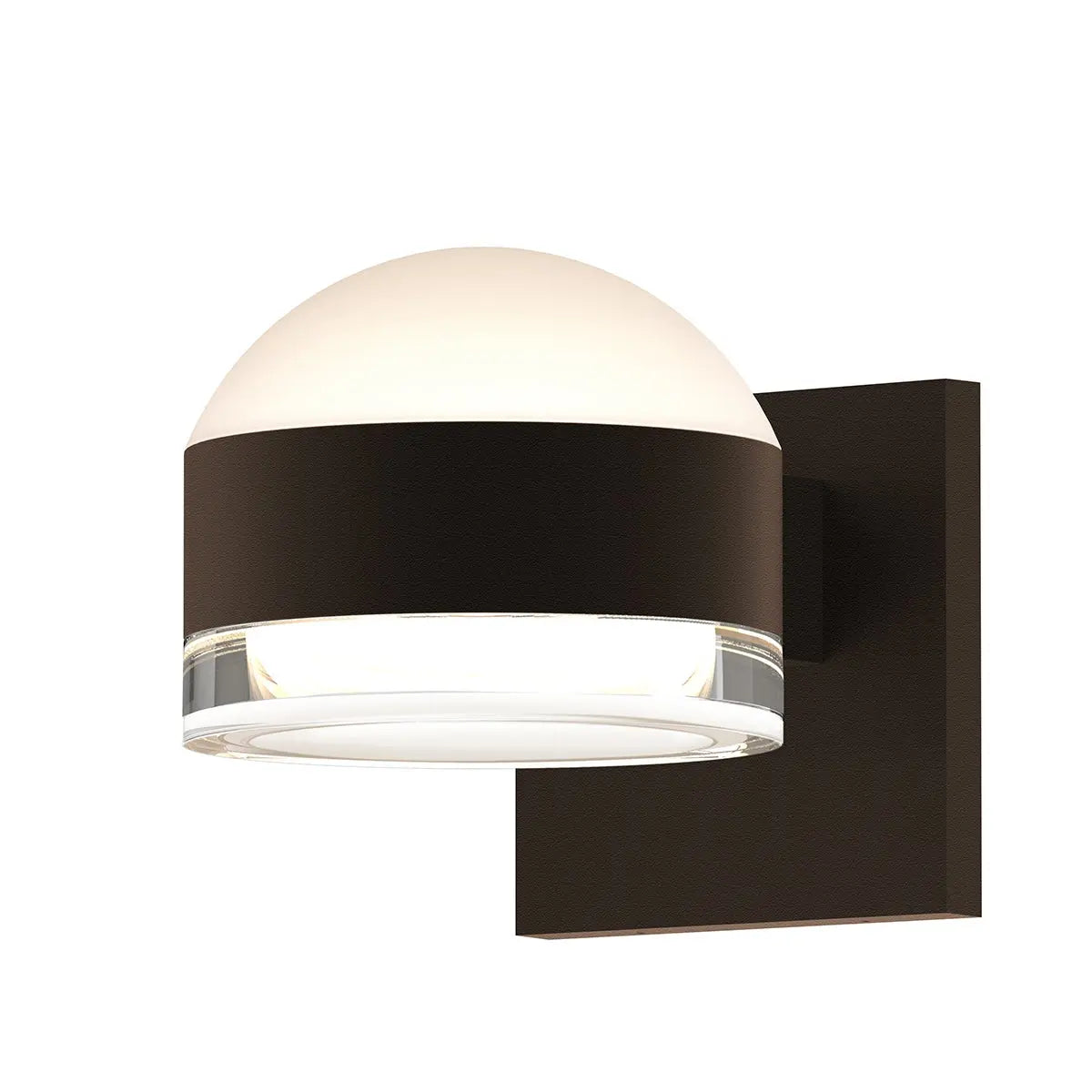 REALS Wall Sconce - Textured Bronze - 4" H 5" W - Sonneman