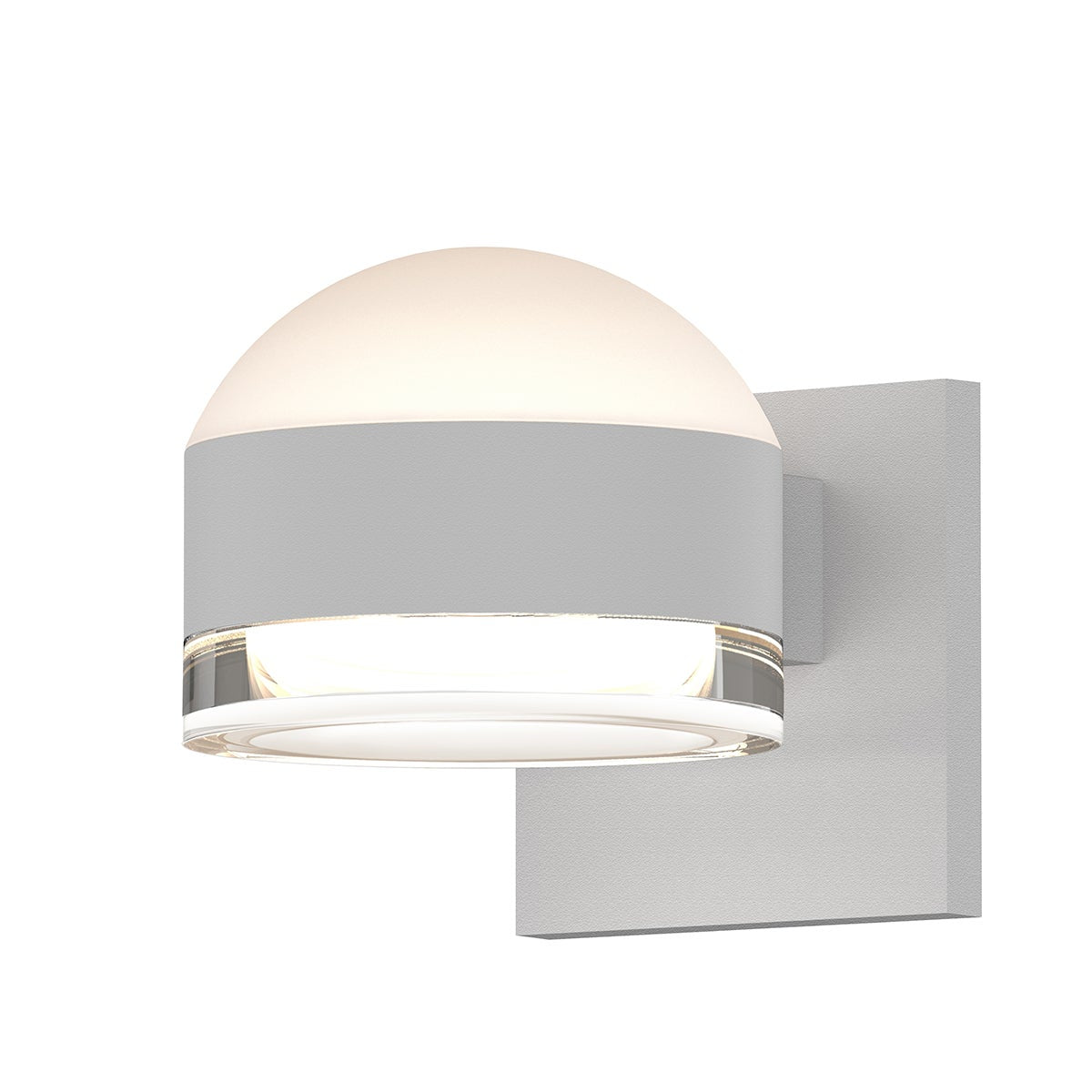 REALS Wall Sconce - Texture White - 4" H 5" W - Sonneman