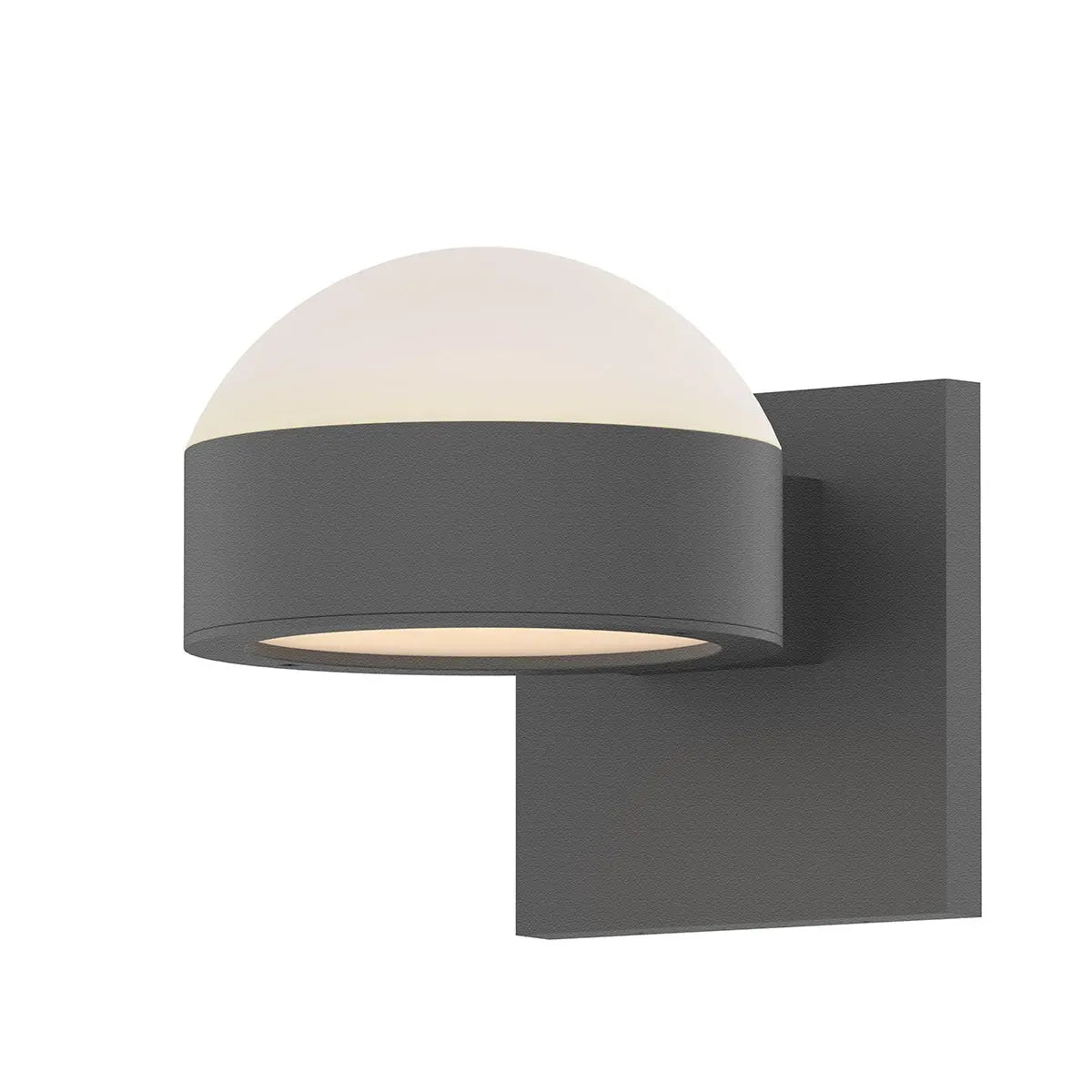 REALS Wall Sconce - Textured Gray - 3.25" H 5" W - Sonneman