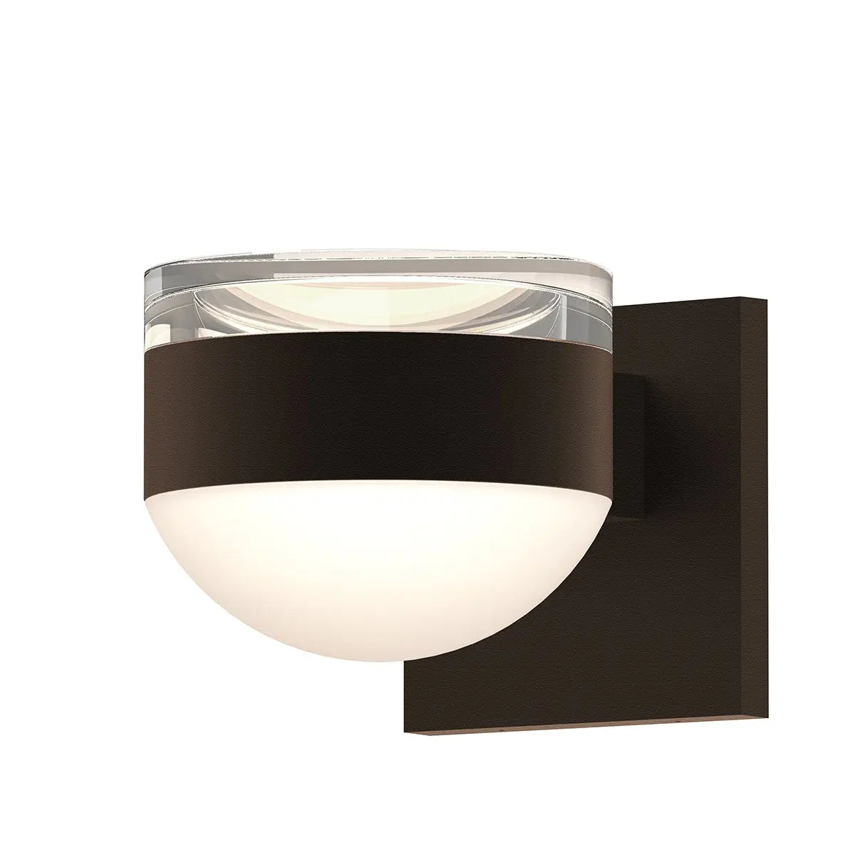 REALS Wall Sconce - Textured Bronze - 4" H 5" W - Sonneman