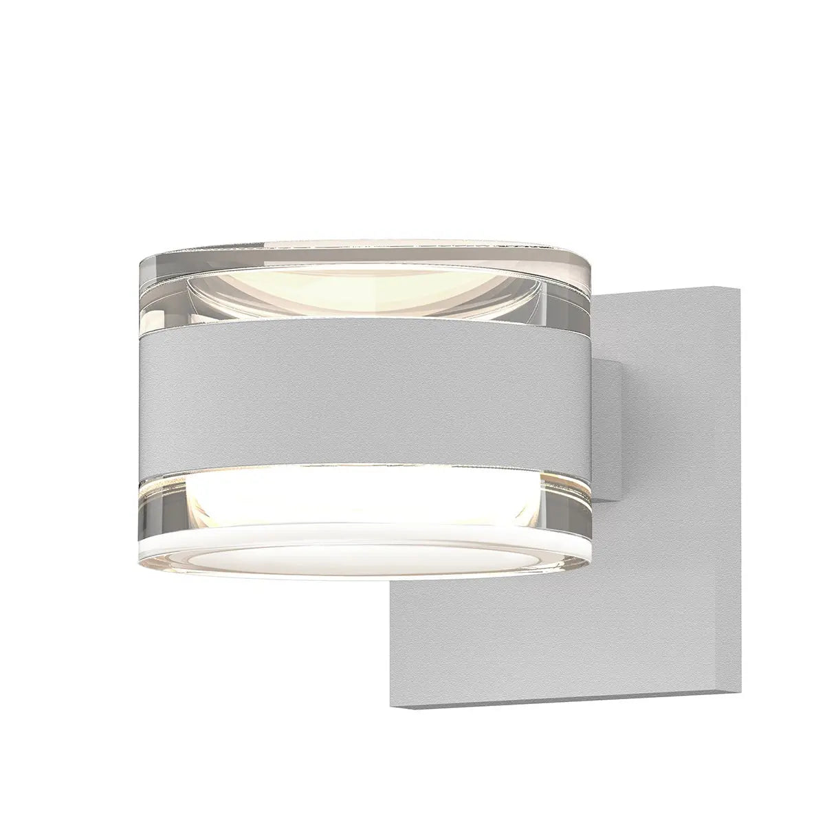 REALS Wall Sconce - Texture White - 3.25" H 5" W - Sonneman