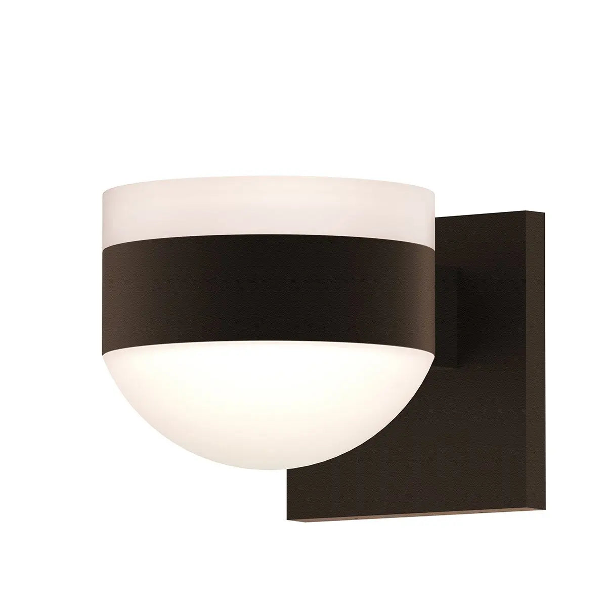 REALS Wall Sconce - Textured Bronze - 4" H 5" W - Sonneman