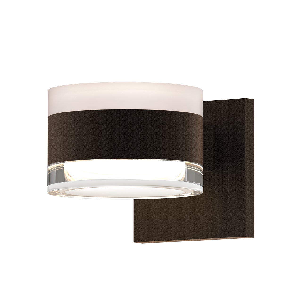 REALS Wall Sconce - Textured Bronze - 3.25" H 5" W - Sonneman