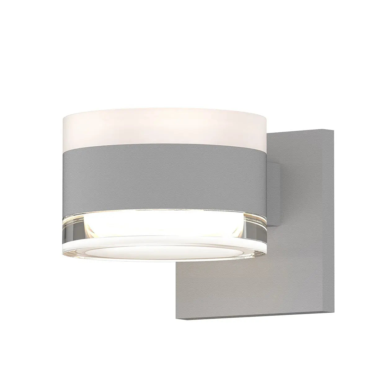 REALS Wall Sconce - Texture White - 3.25" H 5" W - Sonneman