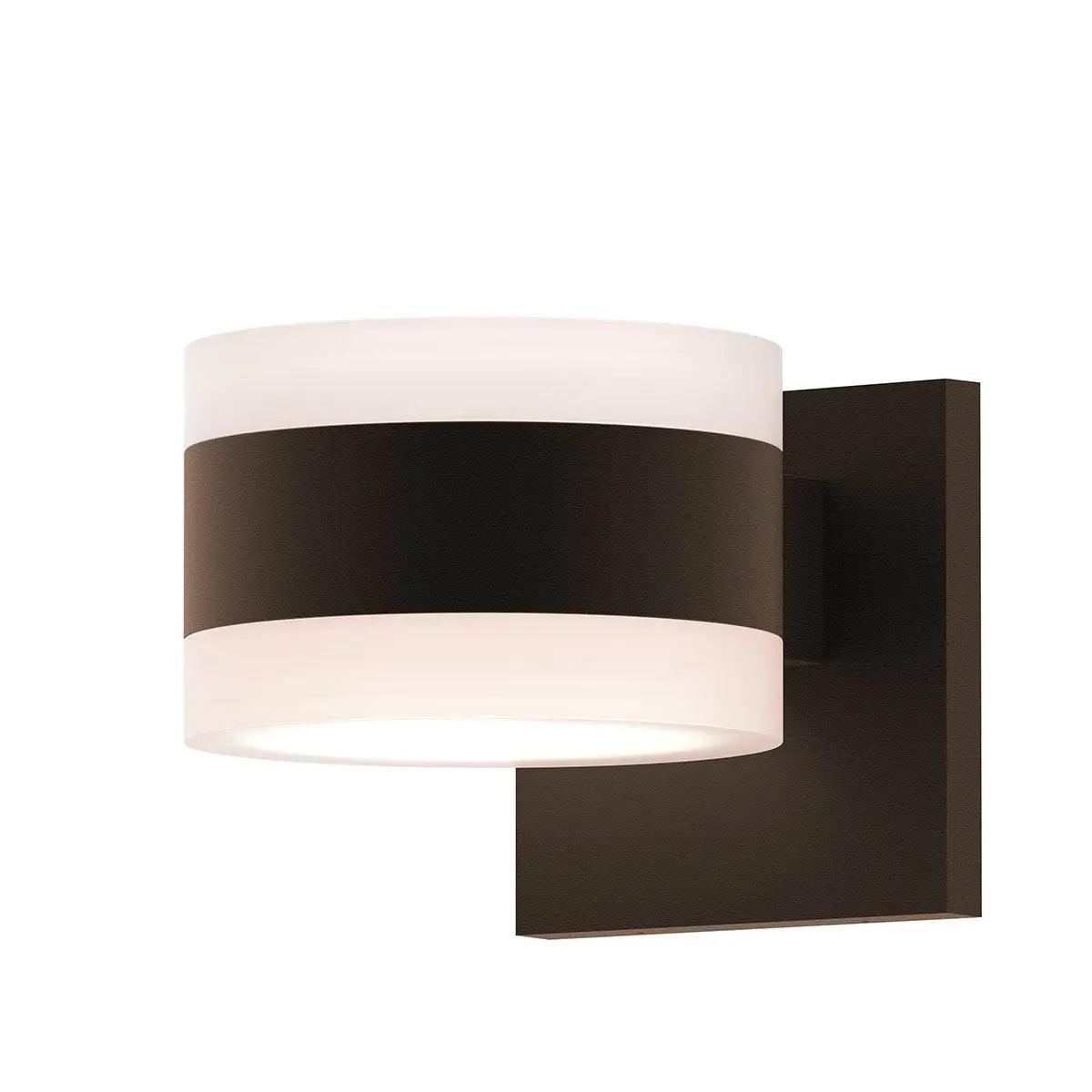 REALS Wall Sconce - Textured Bronze - 3.25" H 5" W - Sonneman