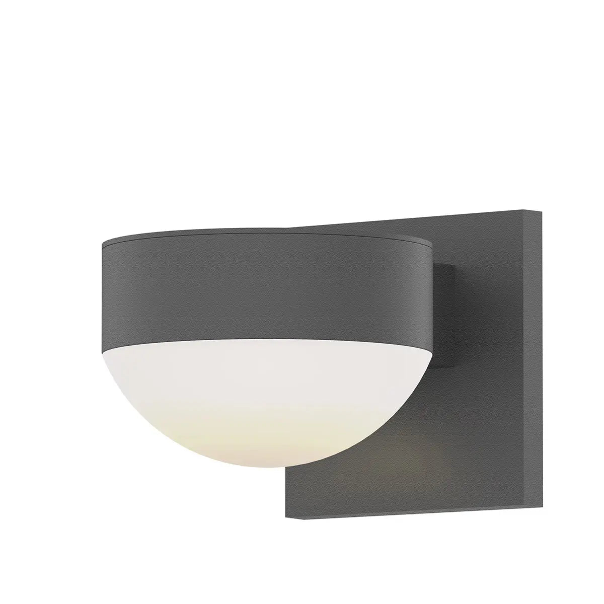 REALS Wall Sconce - Textured Gray - 3.25" H 5" W - Sonneman