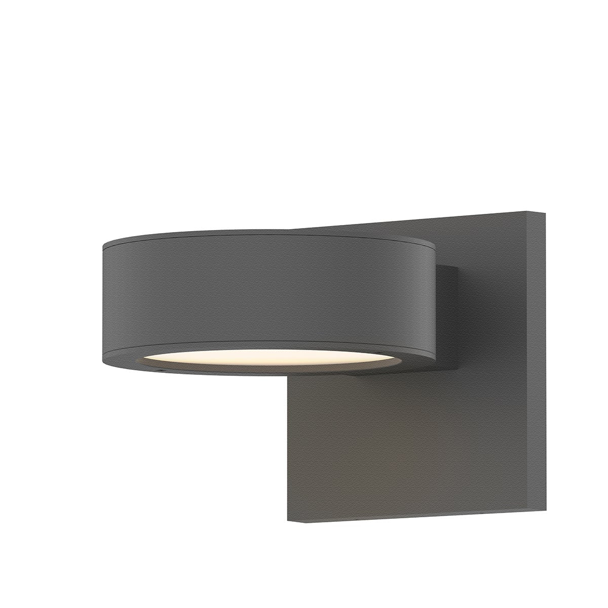 REALS Wall Sconce - Textured Gray - 1.5" H 5" W - Sonneman