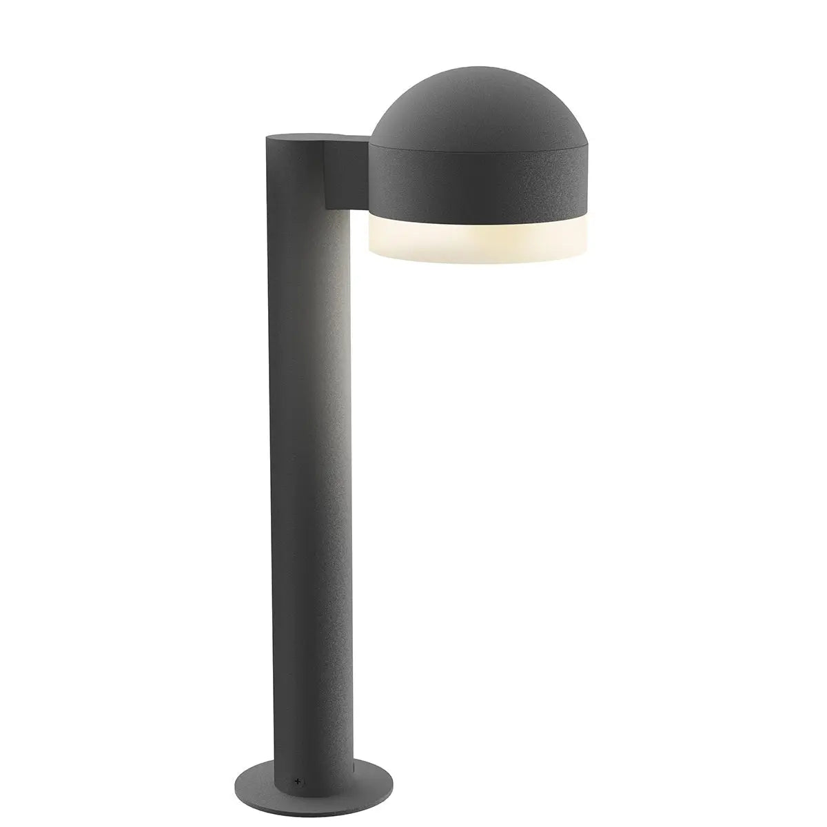 REALS LED Luminaries - Bollard - Textured Gray - 17.75" H 5" W - Sonneman