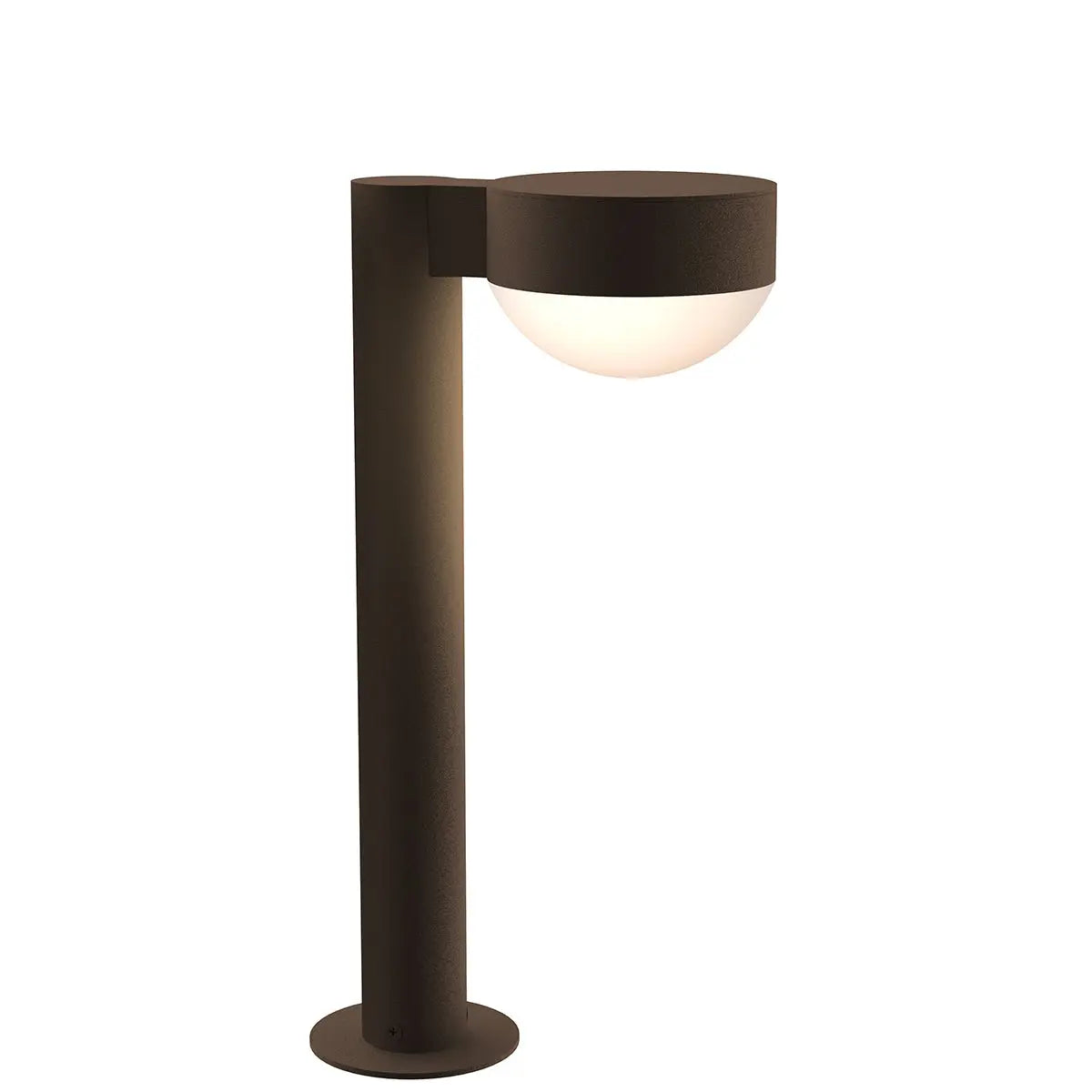 REALS LED Luminaries - Bollard - Textured Bronze - 16" H 5" W - Sonneman