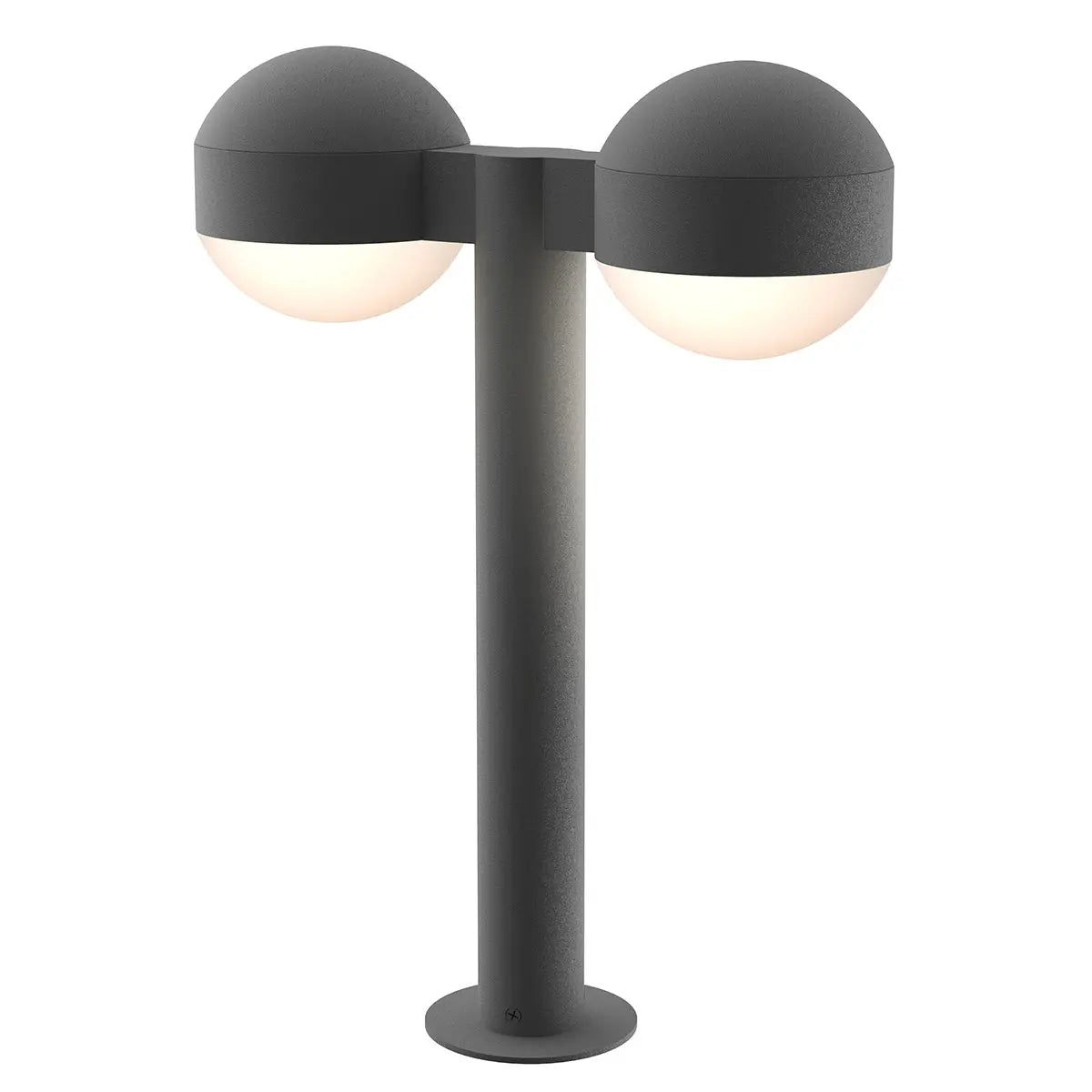 REALS LED Luminaries - Bollard - Textured Gray - 17.75" H 5" W - Sonneman