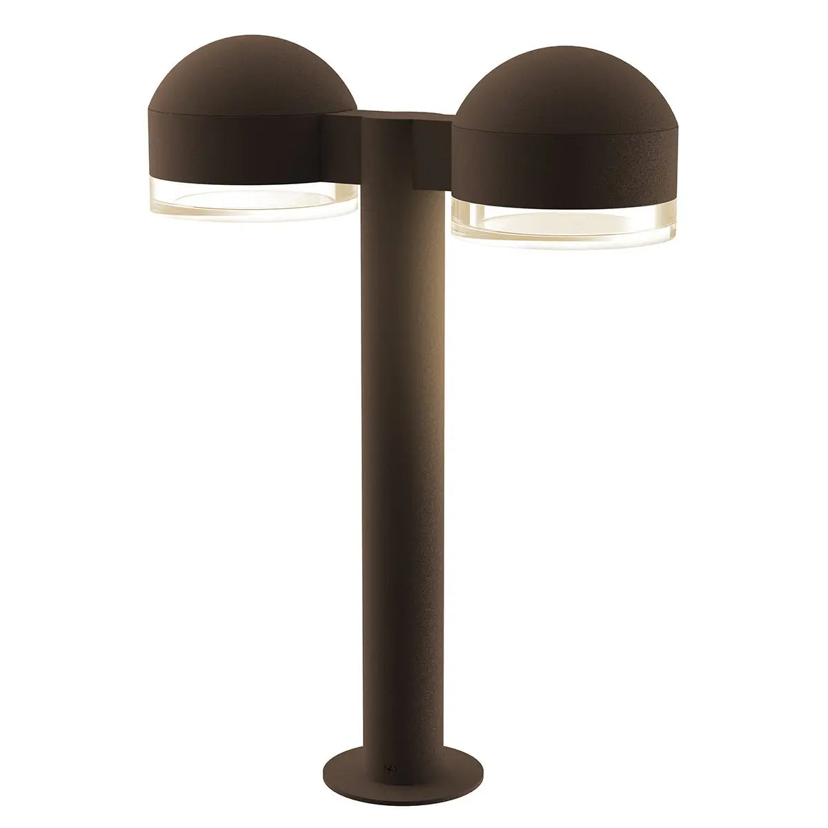 REALS LED Luminaries - Bollard - Textured Bronze - 17.75" H 5" W - Sonneman