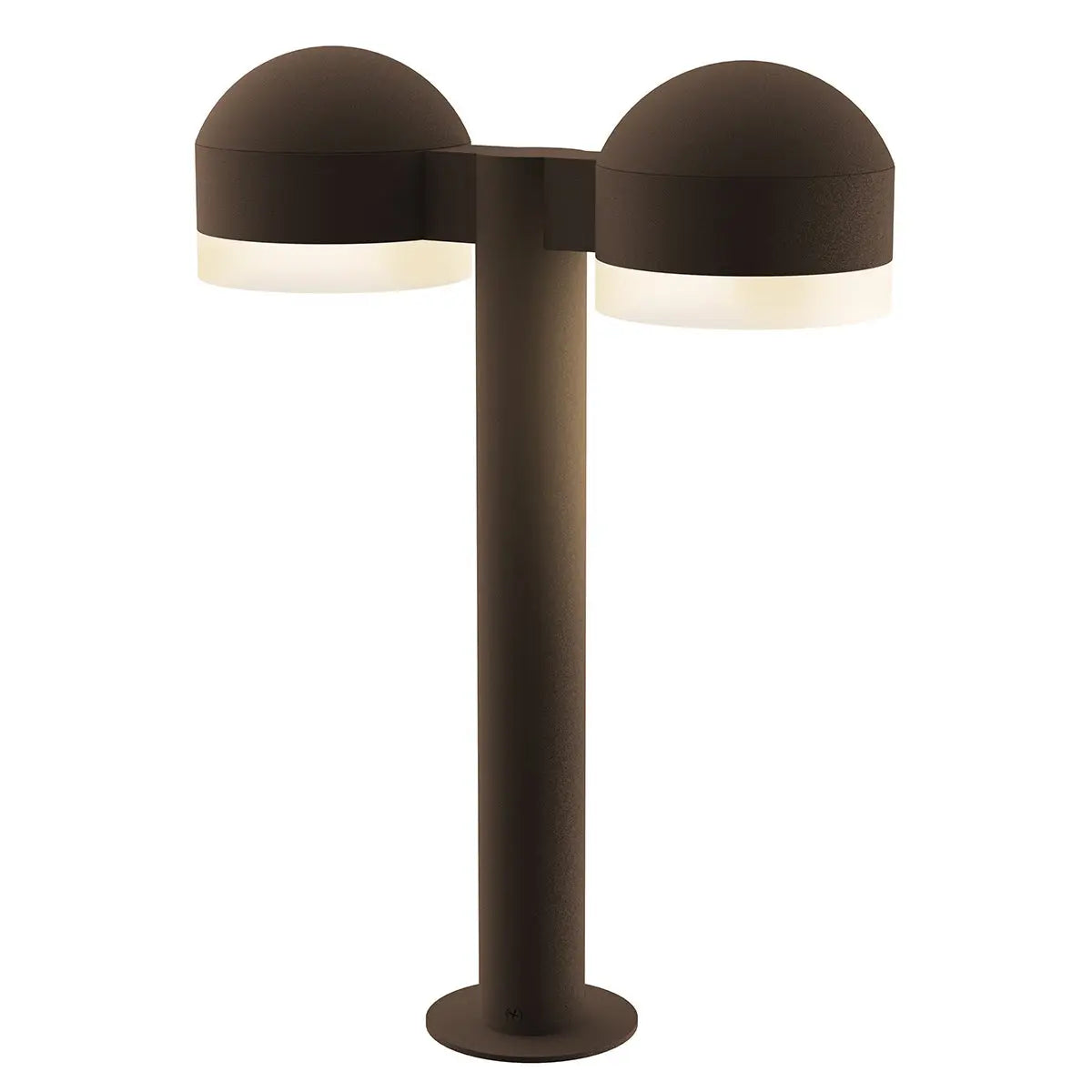 REALS LED Luminaries - Bollard - Textured Bronze - 17.75" H 5" W - Sonneman