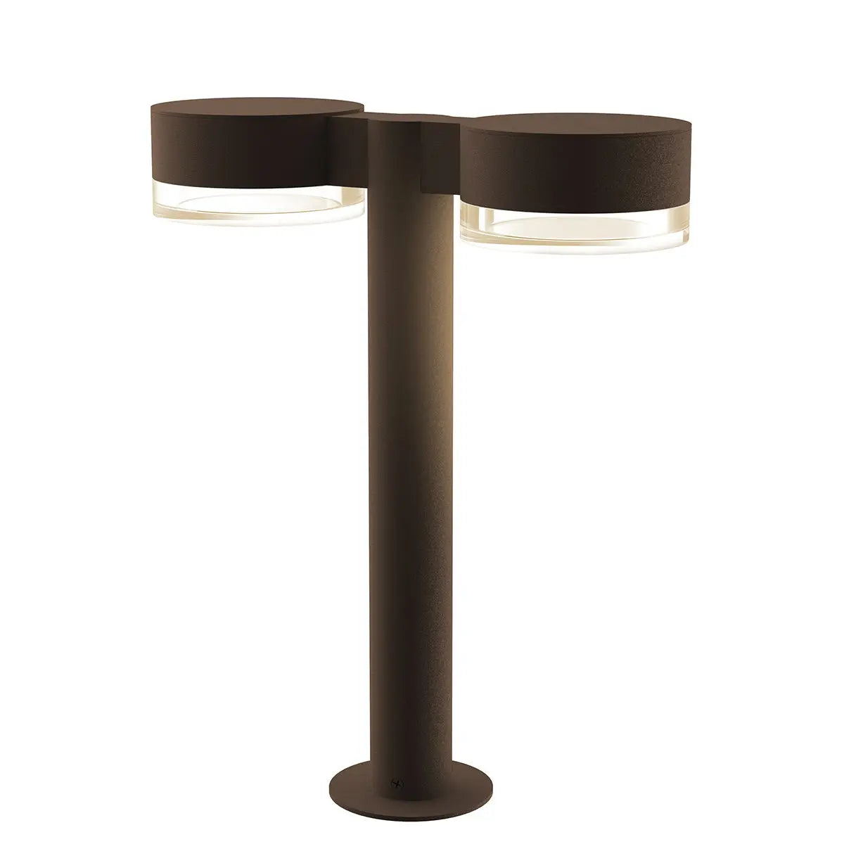 REALS LED Luminaries - Bollard - Textured Bronze - 16" H 5" W - Sonneman
