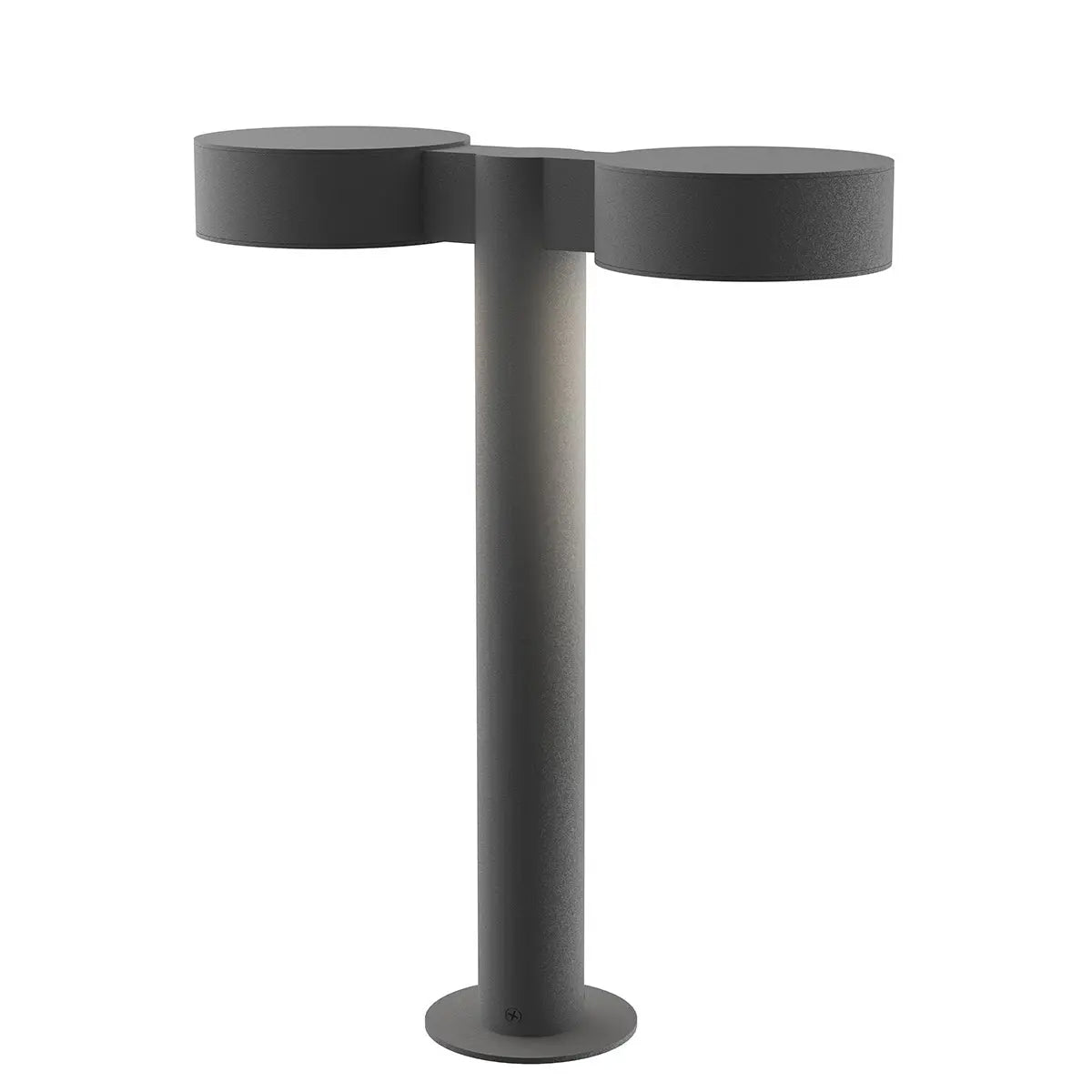 REALS LED Luminaries - Bollard - Textured Gray - 16" H 5" W - Sonneman