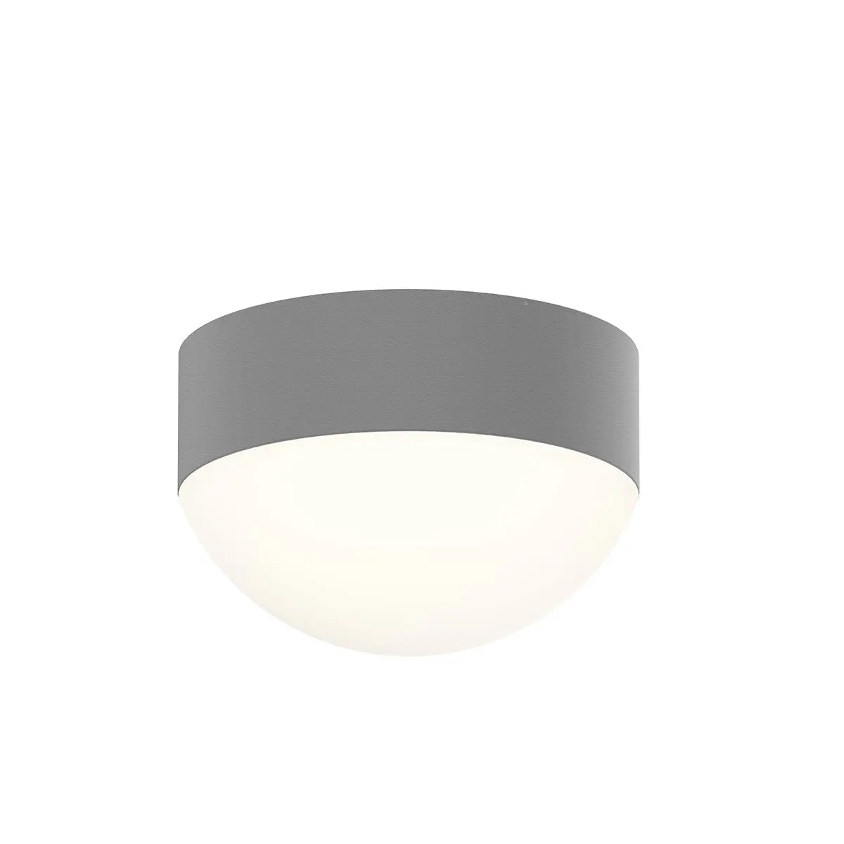 REALS Surface Mount - Flush Mount - Textured Gray - 3.25" H 5" W - Sonneman