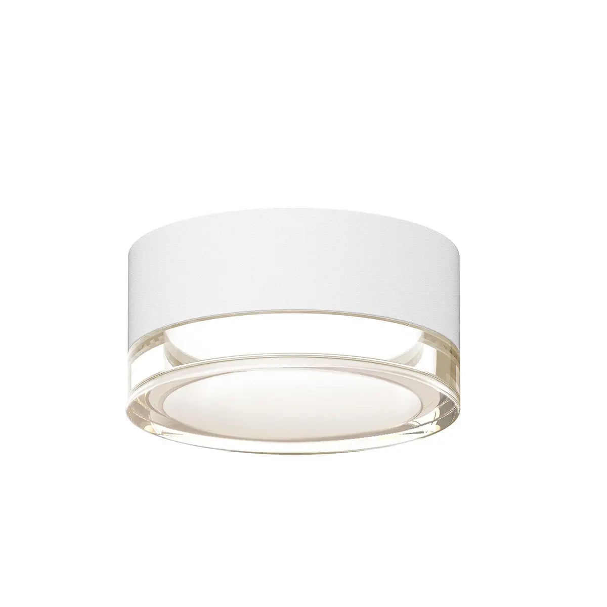 REALS Surface Mount - Flush Mount - Texture White - 2.5" H 5" W - Sonneman