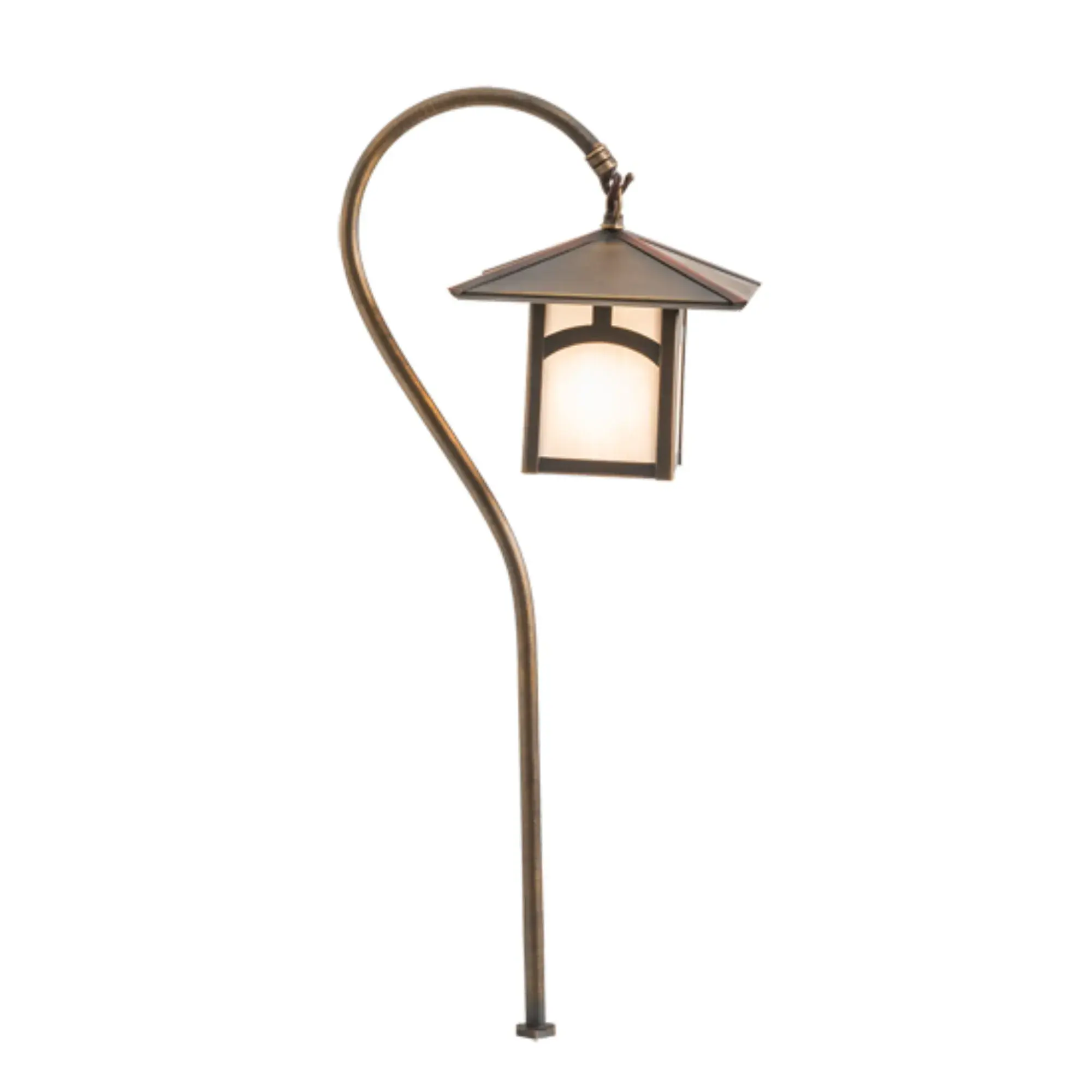23" High Seneca Hill Top Shepherd's Hook Landscape Fixture – Meyda Lighting Meyda Lighting