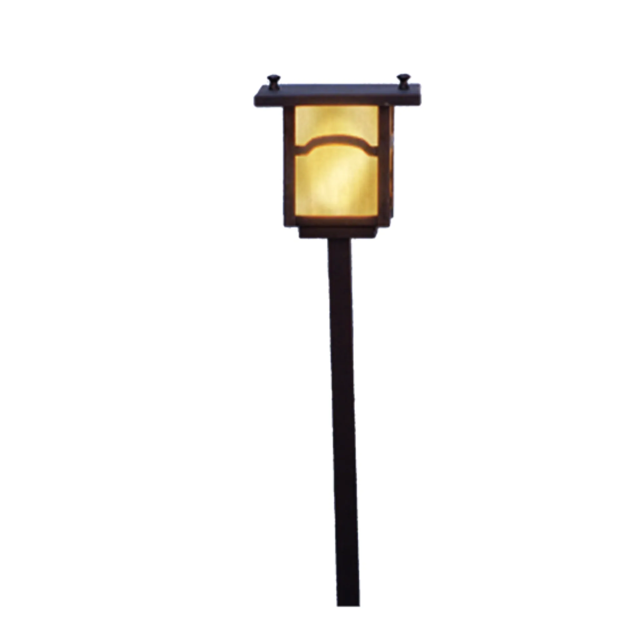 21" High Hyde Park Mountain View Post Landscape Fixture – Meyda Lighting