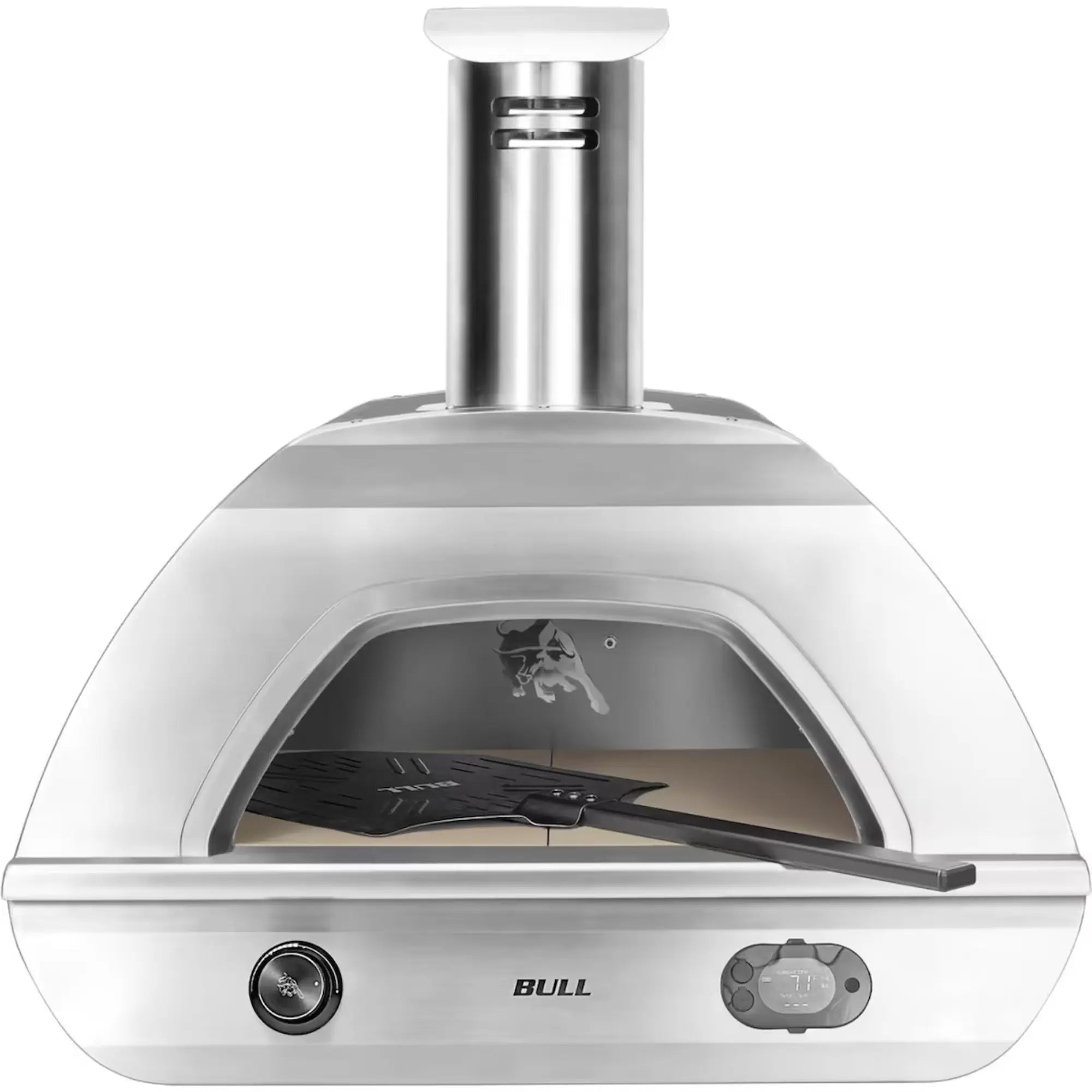 Bull Dual Fuel Countertop Pizza Oven – Gas, Wood, or Both Bull