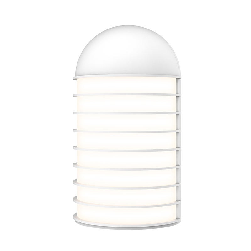 Lighthouse™ Wall Sconce - Texture White - 14.75" H 8.5" W - Sonneman