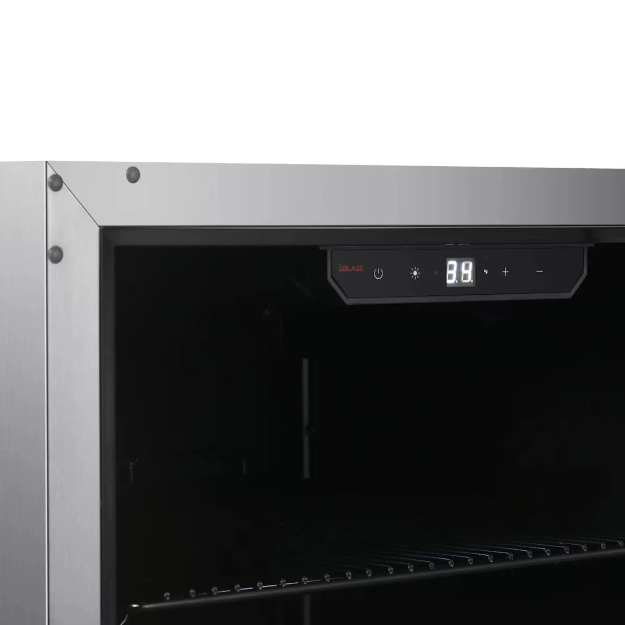 Blaze 20-Inch 4.5 Cu. Ft. Outdoor Glass Door Beverage Cooler – BLZ-GDBEV-4.5 Blaze