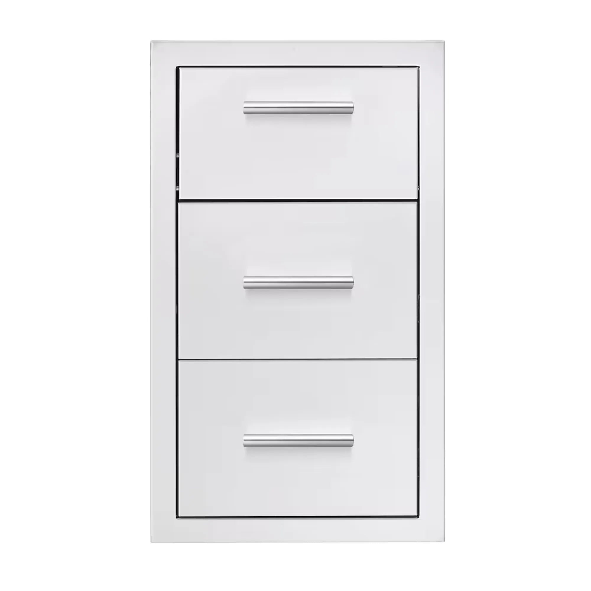 Summerset 17" Masonry 2-Drawer & Paper Towel Holder Combo — Stone, Brick & Stucco Island Framing | TDC-17M Summerset