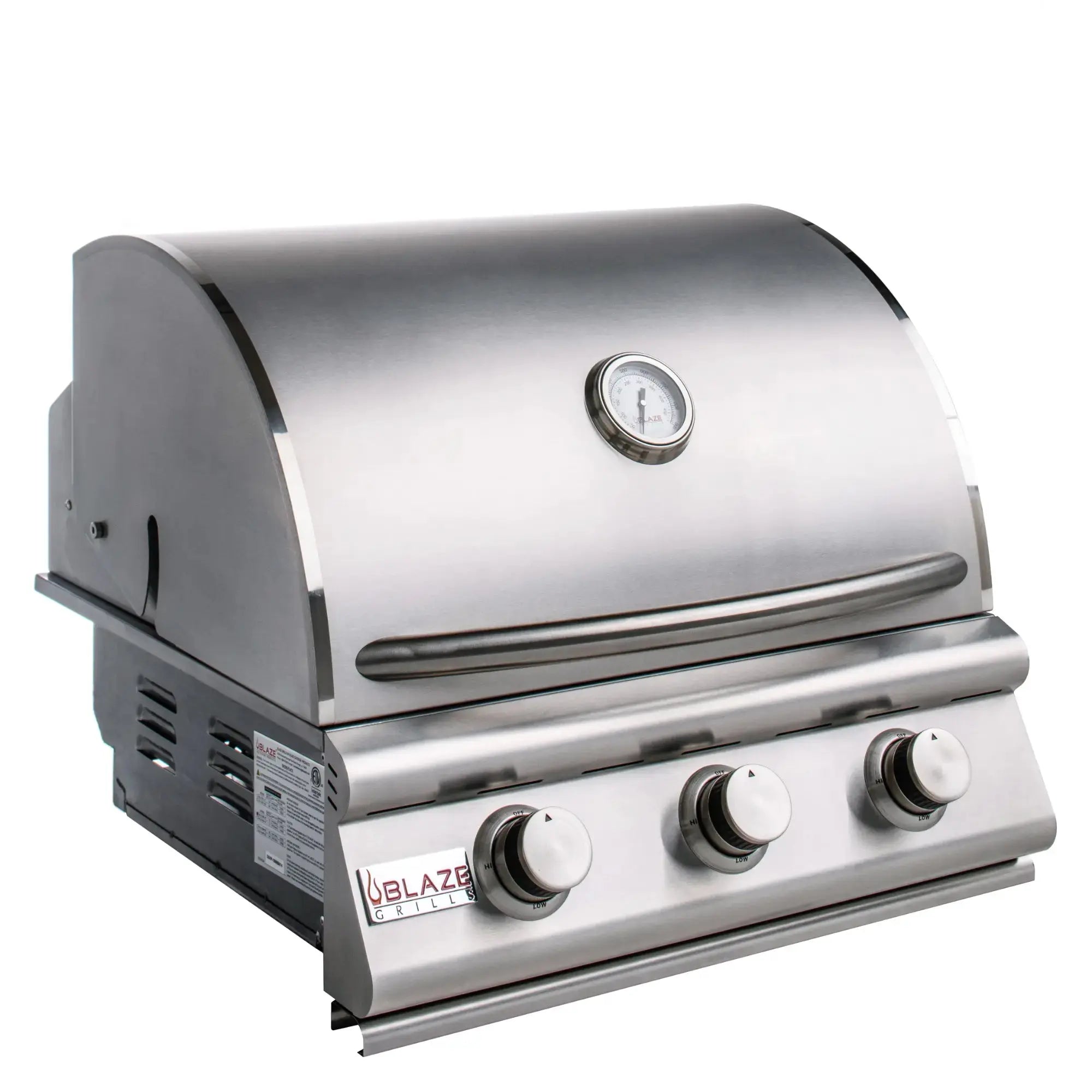 Blaze Prelude LBM 25-Inch 3-Burner Built-In Gas Grill Blaze
