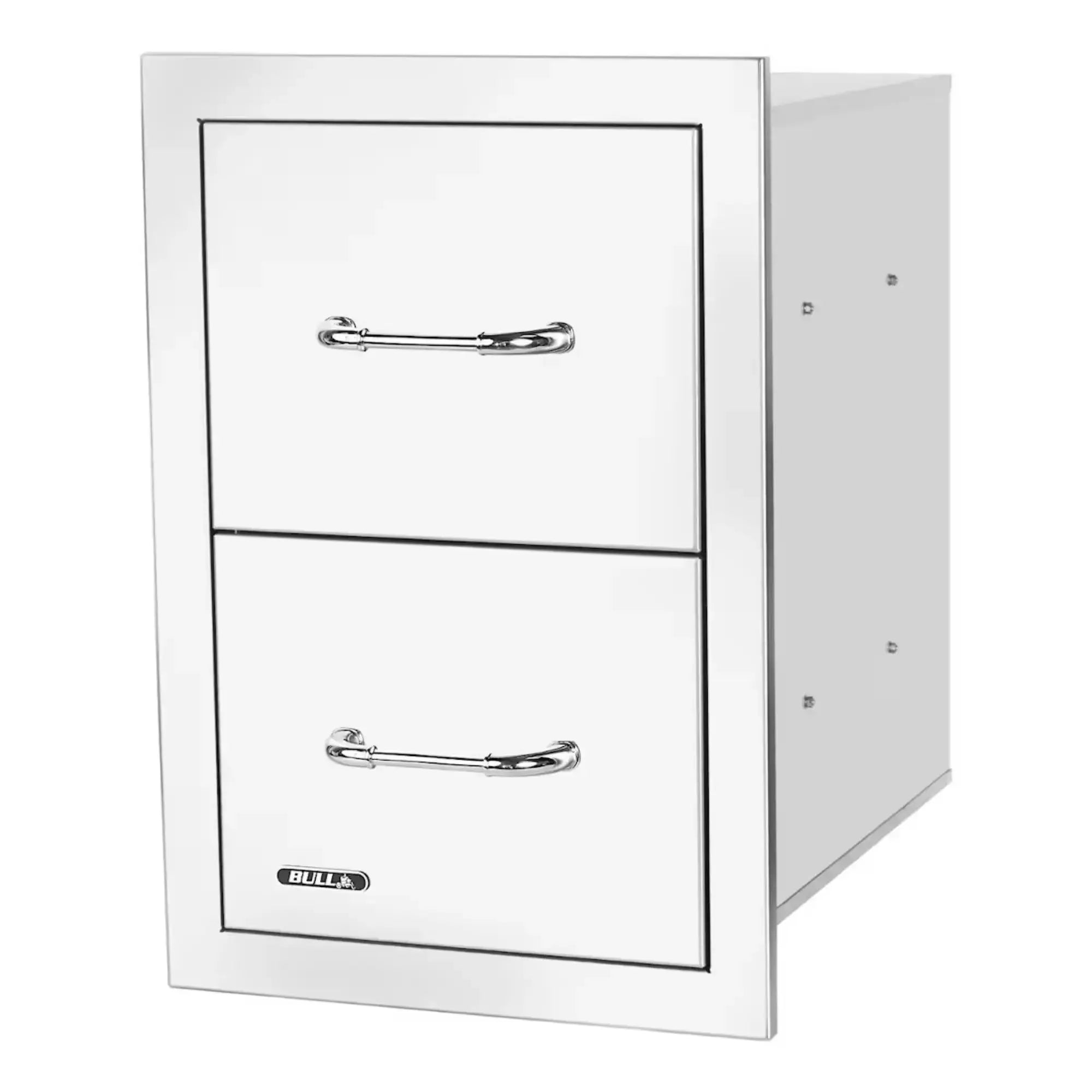Bull 15-Inch Double Drawer – ½" Reveal Bull