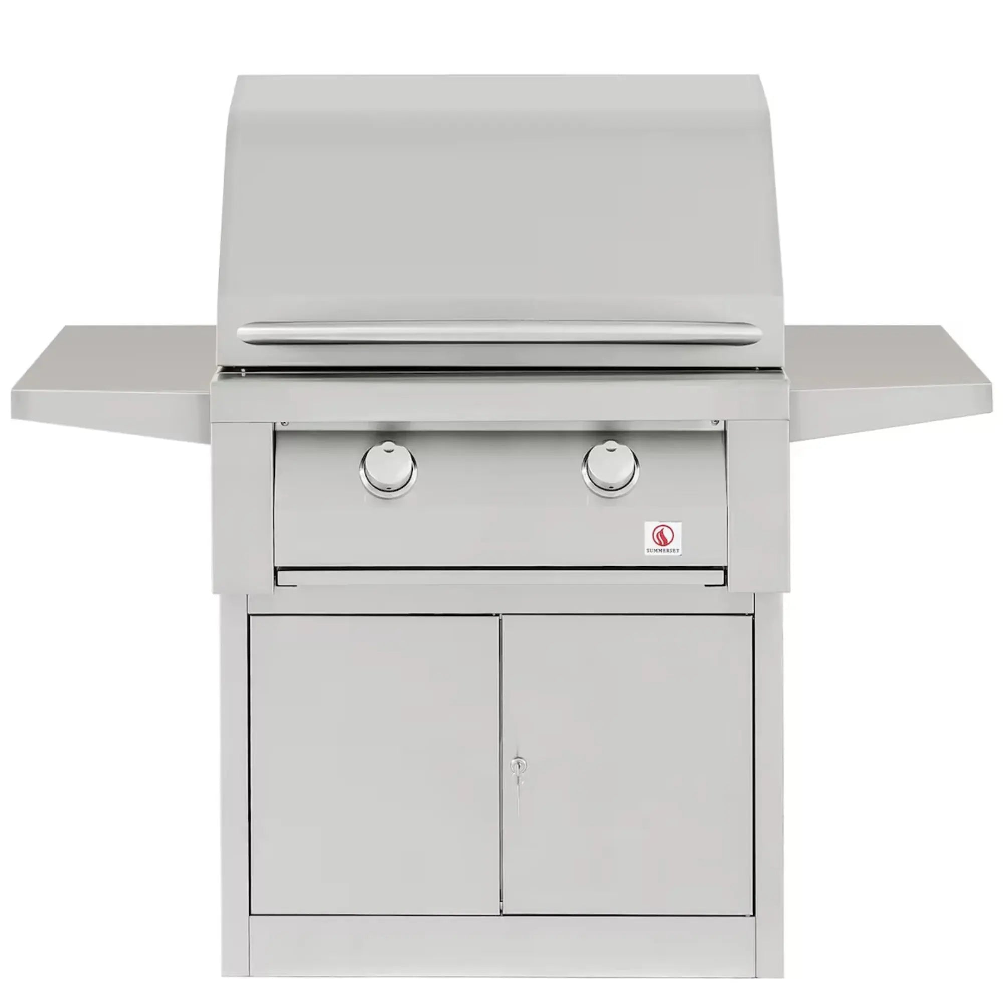 Summerset Resort 30" 2-Burner Freestanding Gas Grill on Pedestal Base — 52,000 BTU | SBG30 Summerset