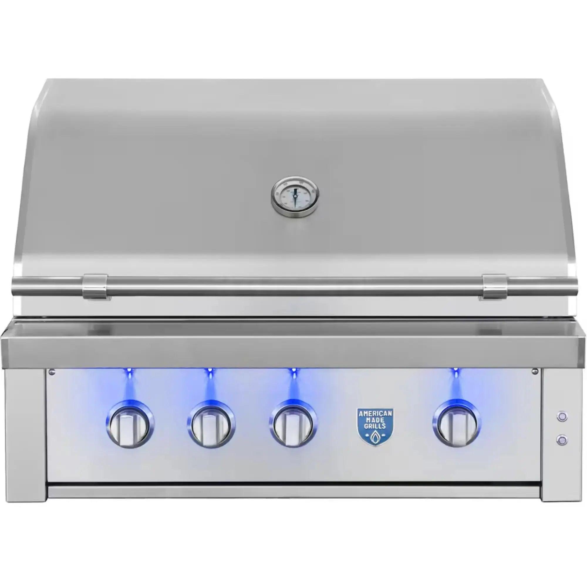 American Made Grills Estate Freedom 36" 3-Burner Built-In Gas Grill — 78,000 BTU w/ Ceramic Briquettes — EST36-FR American Made Grills