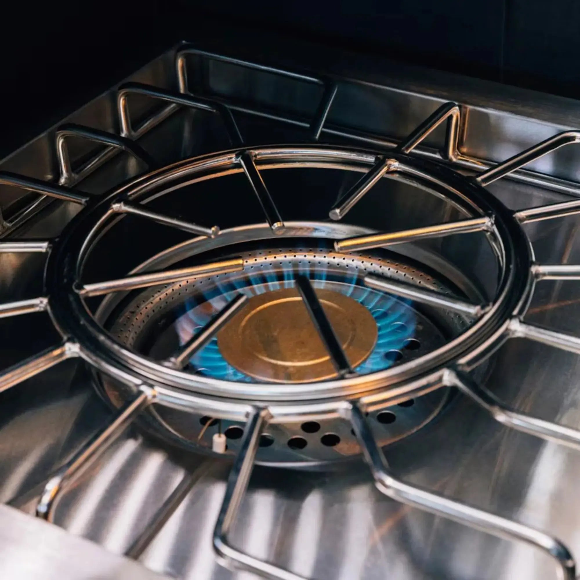 American Made Grills Muscle Power Burner — 60,000 BTU Dual-Ring w/ Wok Grate & Independent Ignition | MUSPB2 American Made Grills