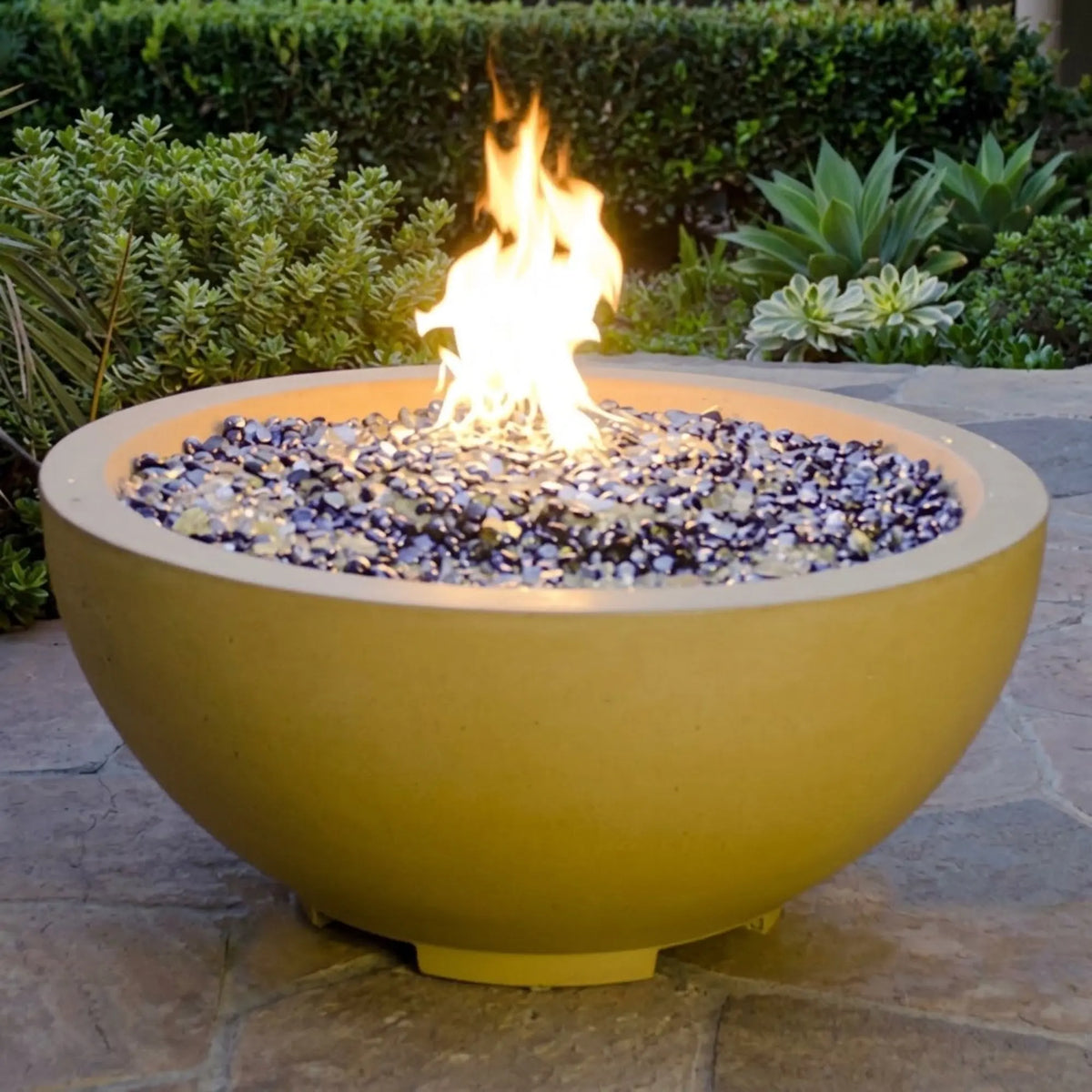 American Fyre Designs 32" Round GFRC Gas Fire Bowl American Fyre Designs