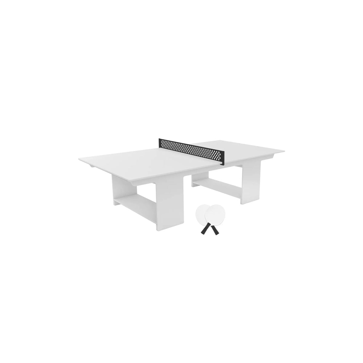 Ledge Lounger Table Tennis Set Resin Outdoor Ping Pong Table - view 15