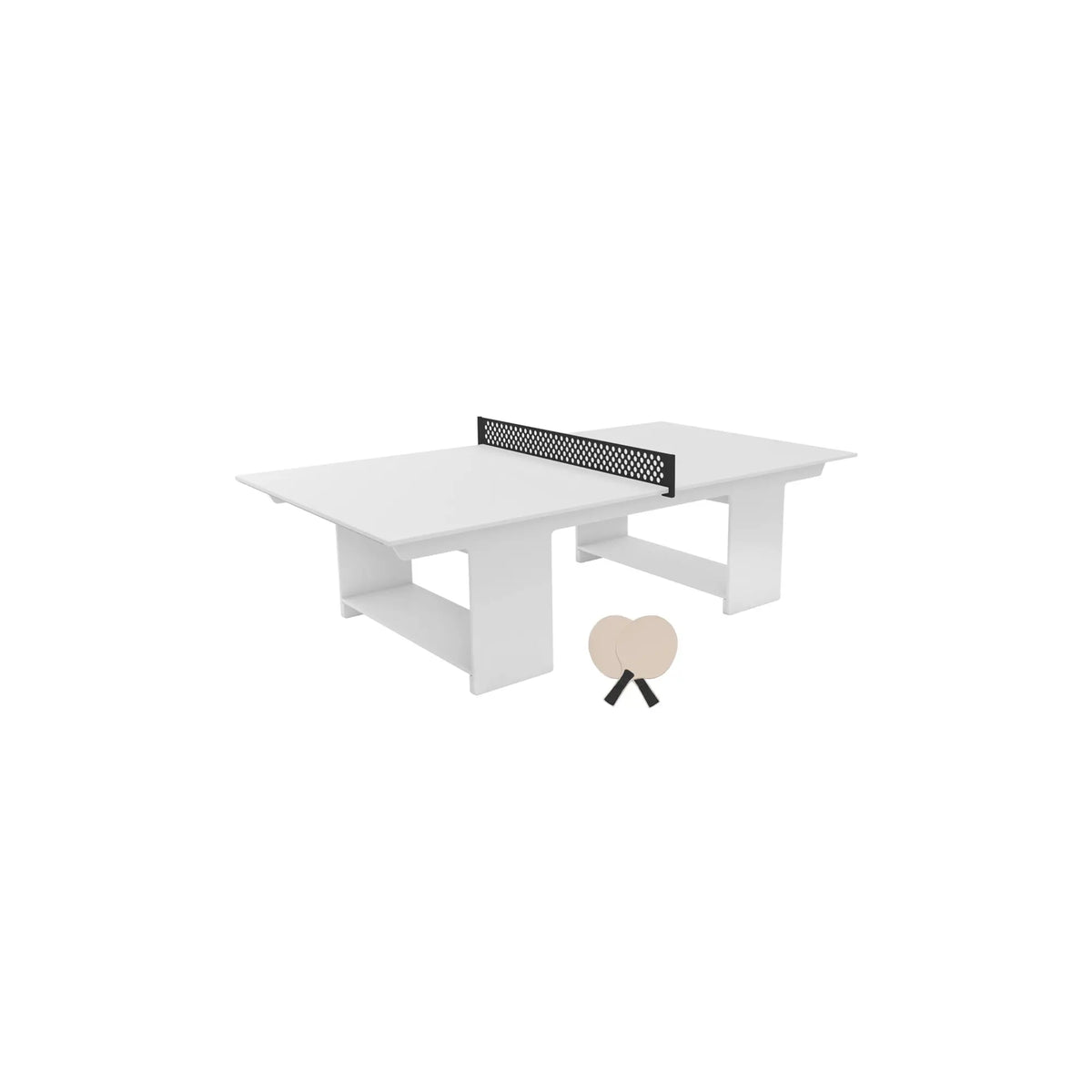 Ledge Lounger Table Tennis Set Resin Outdoor Ping Pong Table - view 16