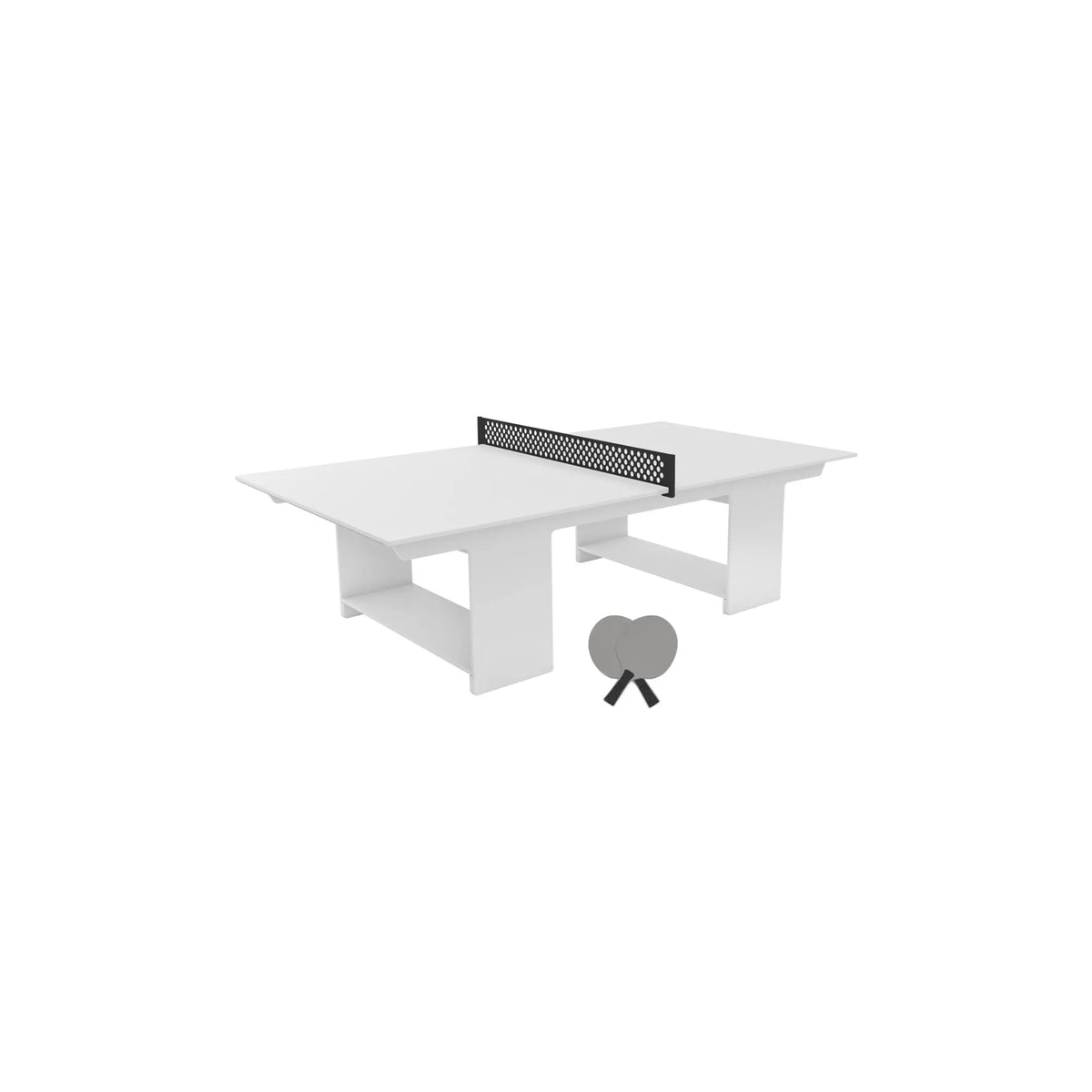 Ledge Lounger Table Tennis Set Resin Outdoor Ping Pong Table - view 17