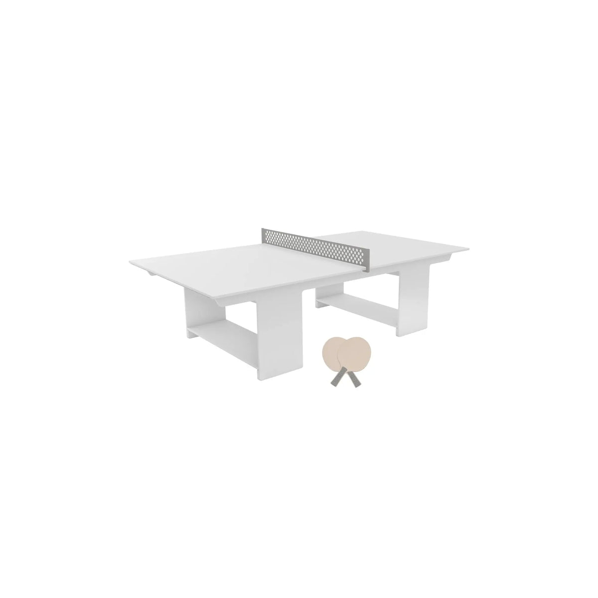 Ledge Lounger Table Tennis Set Resin Outdoor Ping Pong Table - view 22