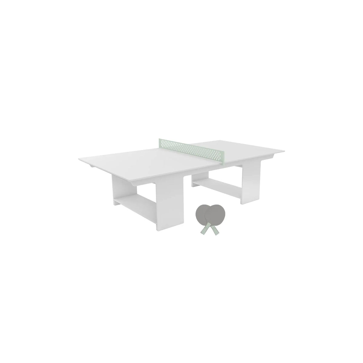 Ledge Lounger Table Tennis Set Resin Outdoor Ping Pong Table - view 26
