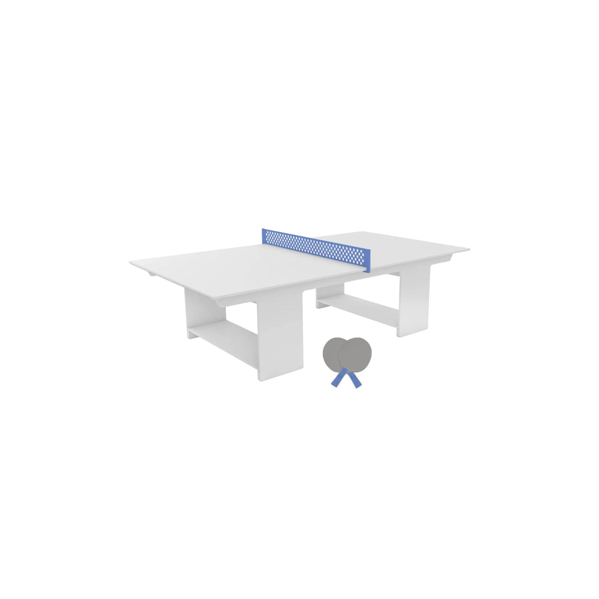 Ledge Lounger Table Tennis Set Resin Outdoor Ping Pong Table - view 29