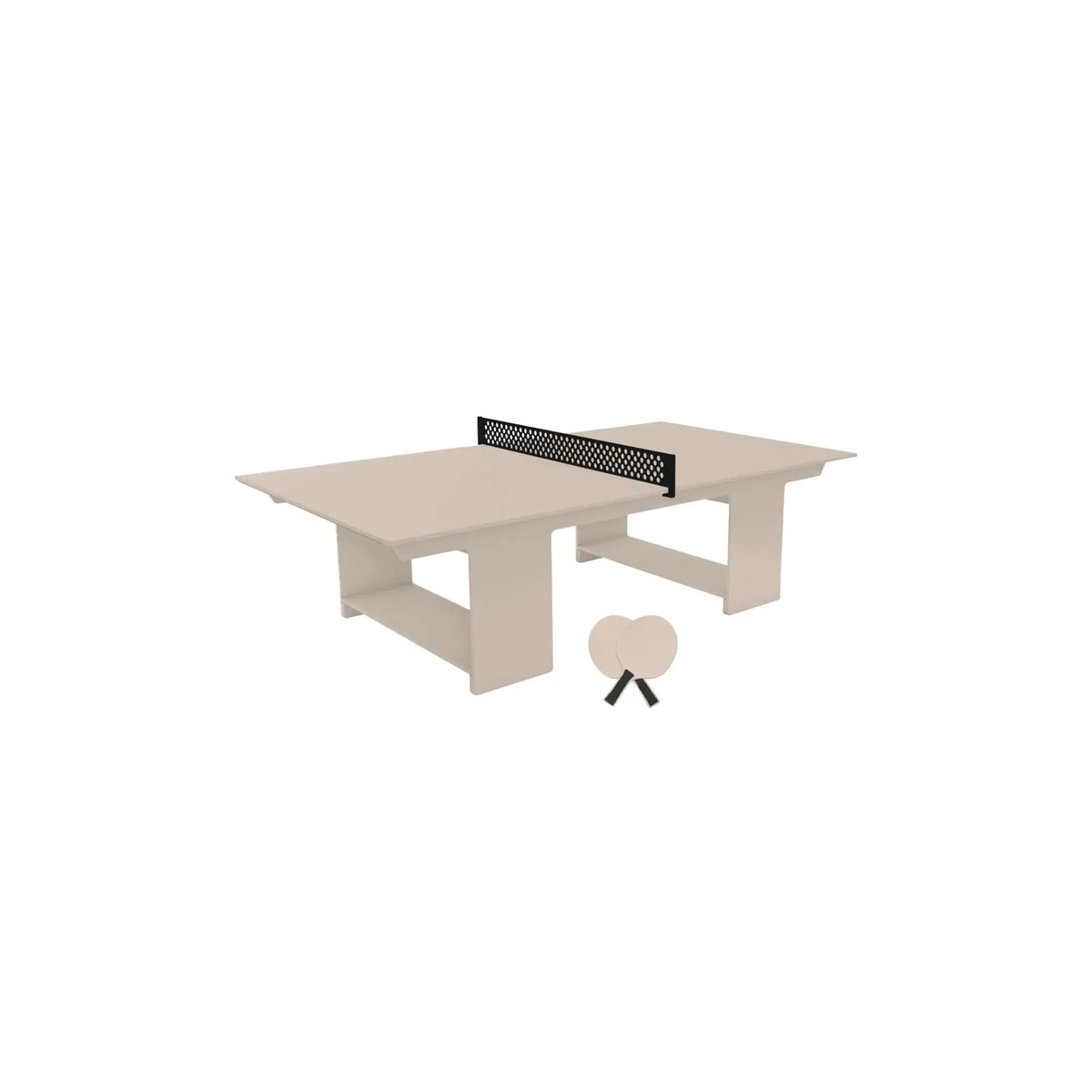 Ledge Lounger Table Tennis Set Resin Outdoor Ping Pong Table - view 34