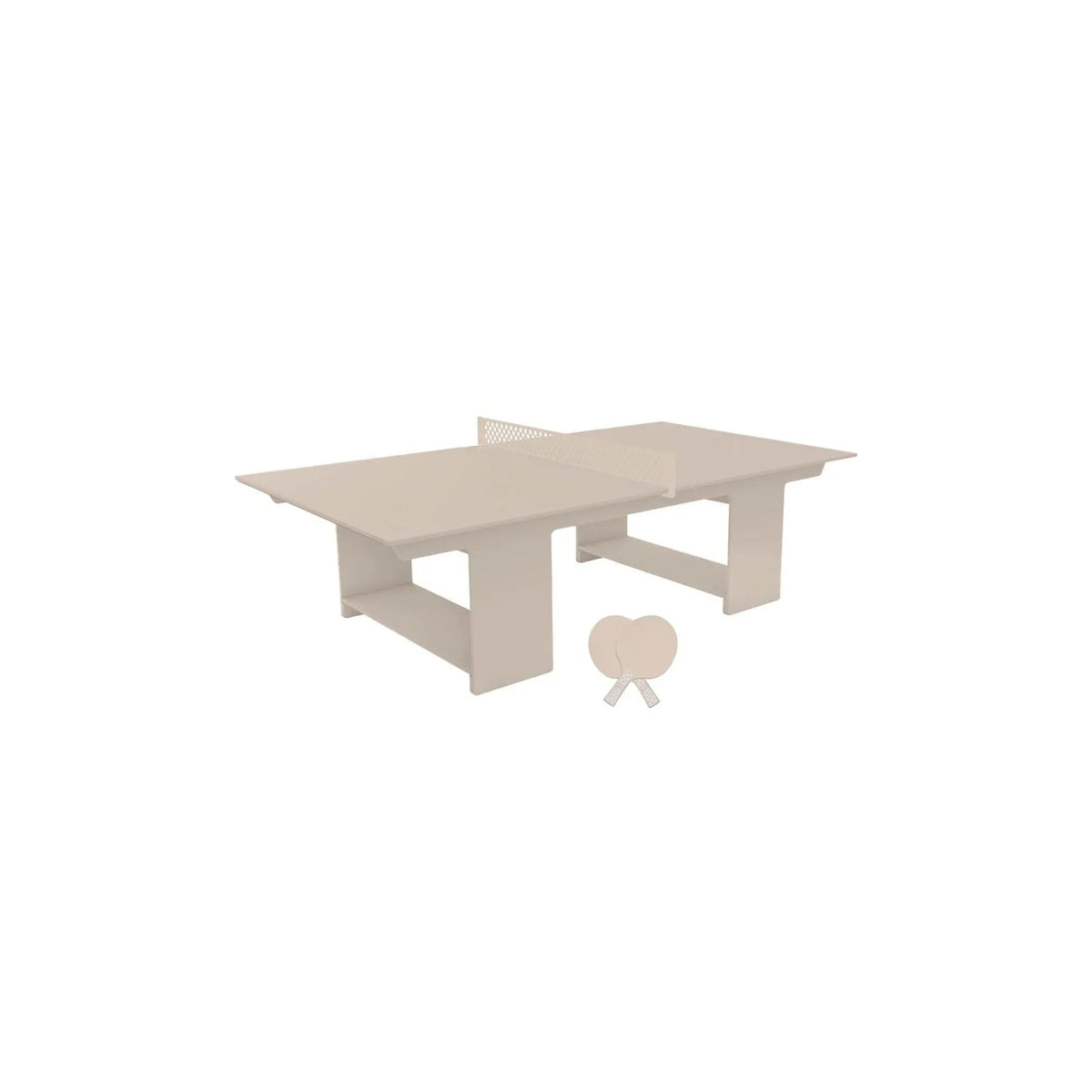 Ledge Lounger Table Tennis Set Resin Outdoor Ping Pong Table - view 37